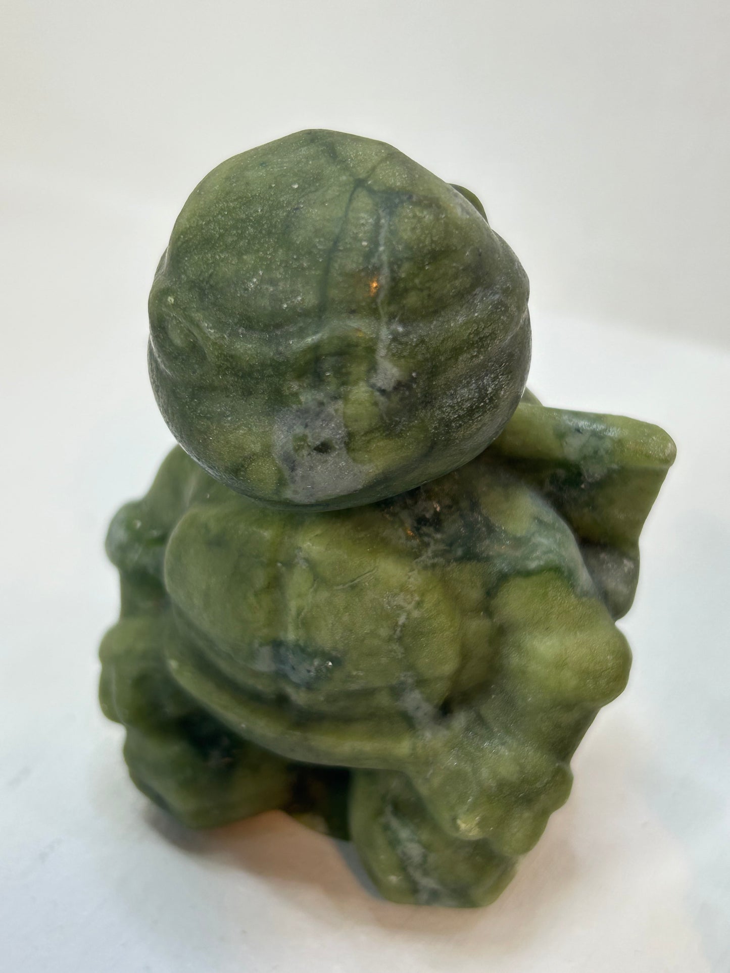 GREEN JADE TEENAGE MUTANT NINJA TURTLES  SET- 5 PIECES INCLUDING SPLINTER-Strength, Wisdom, and Unity