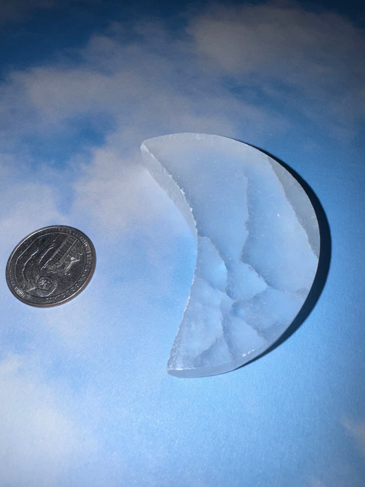SELENITE MOONS-Serenity, Intuition, Lunar Energy
