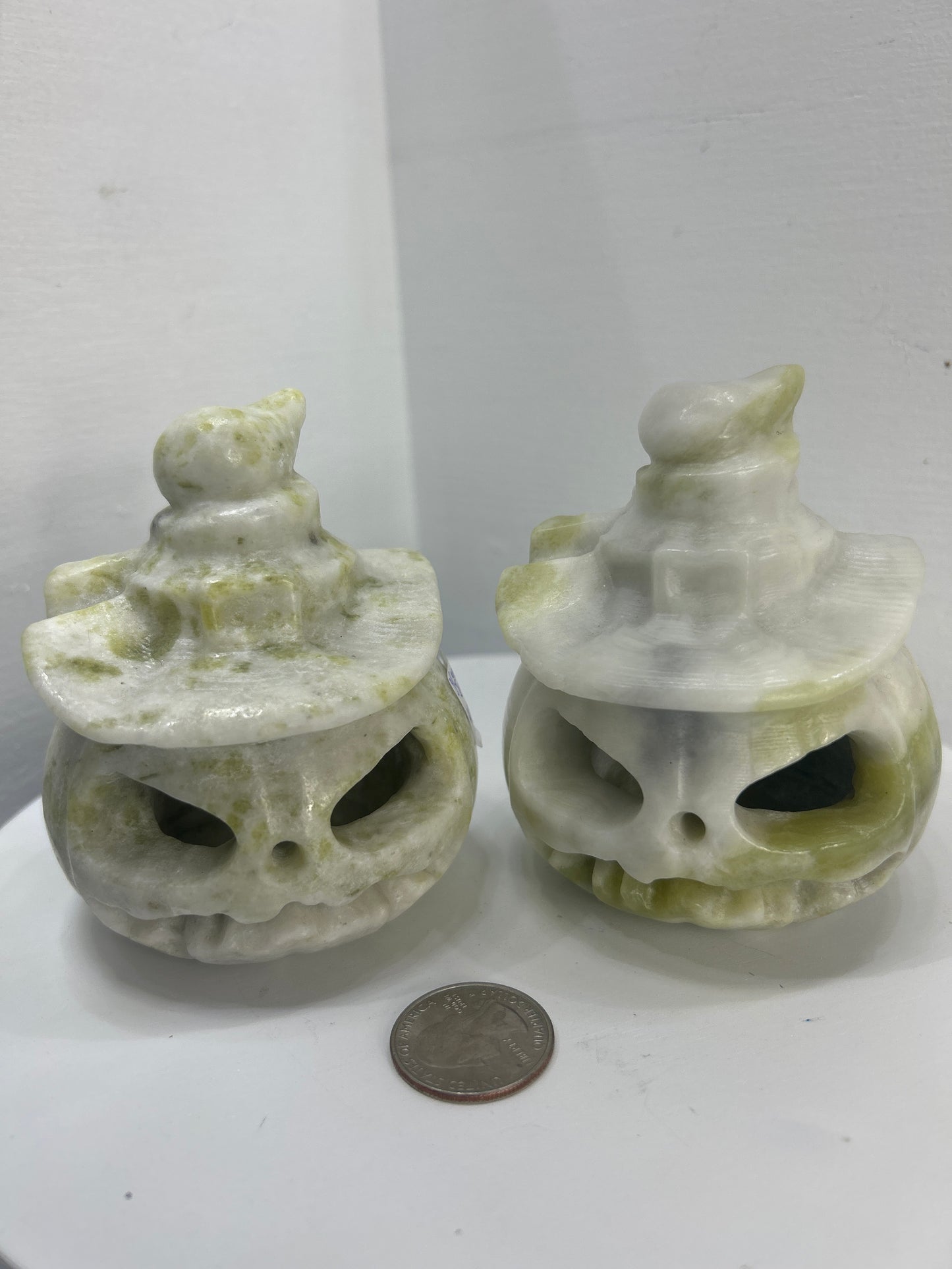 GREEN JADE JACK SKULL-Transformation, Protection, Wisdom