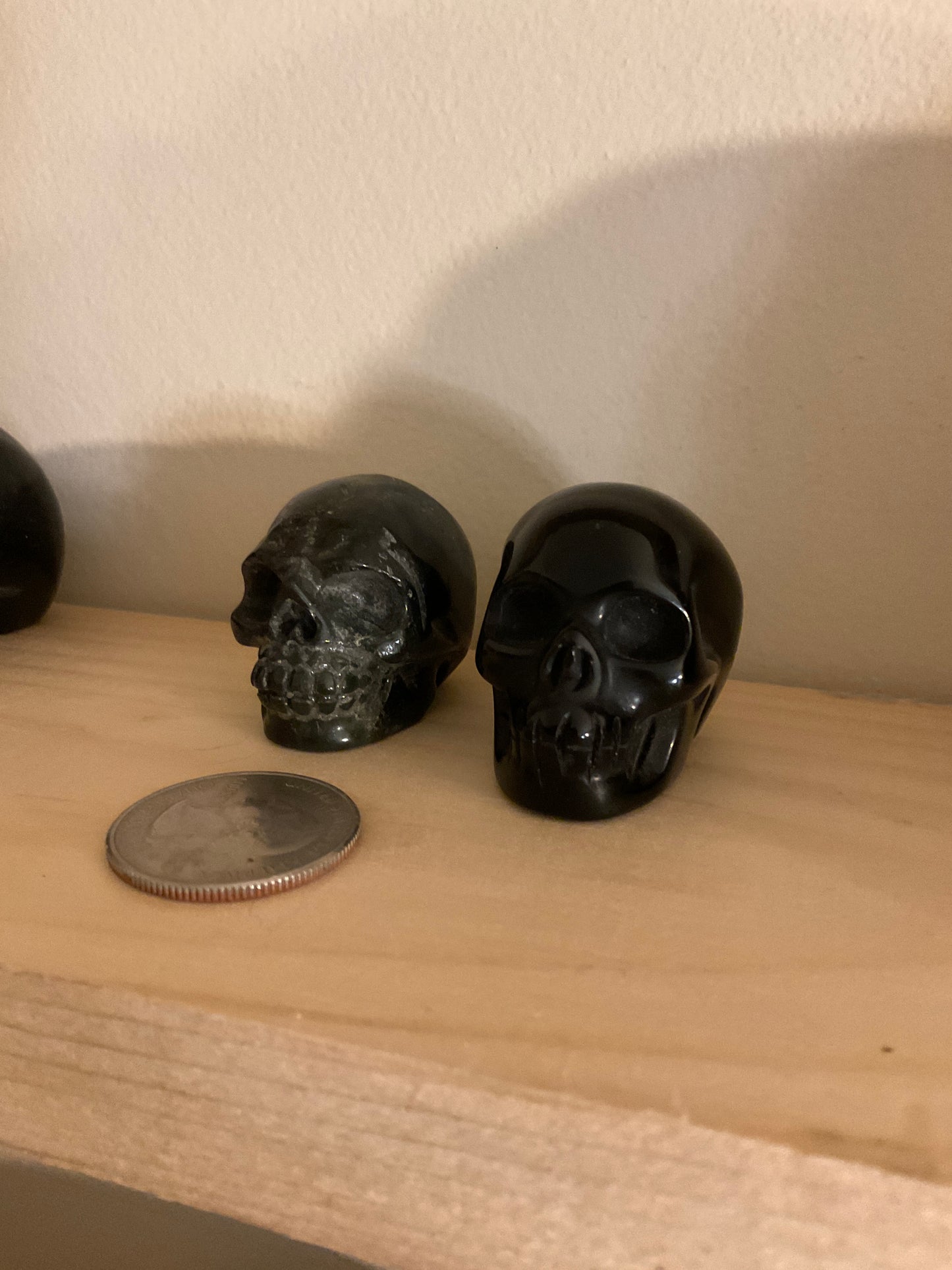 OBSIDIAN SKULL- growth, protection, transformation