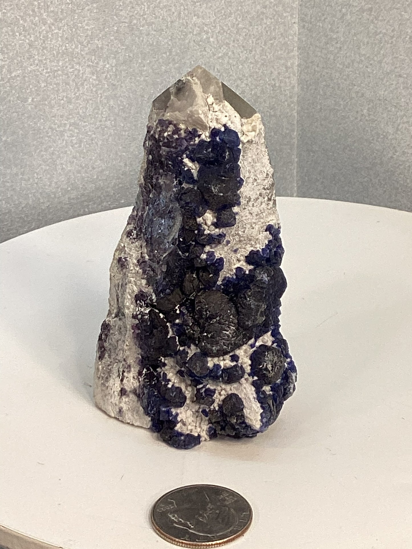 BLUEBERRY JASPER TOWER-Peace, Balance, Grounding Energy