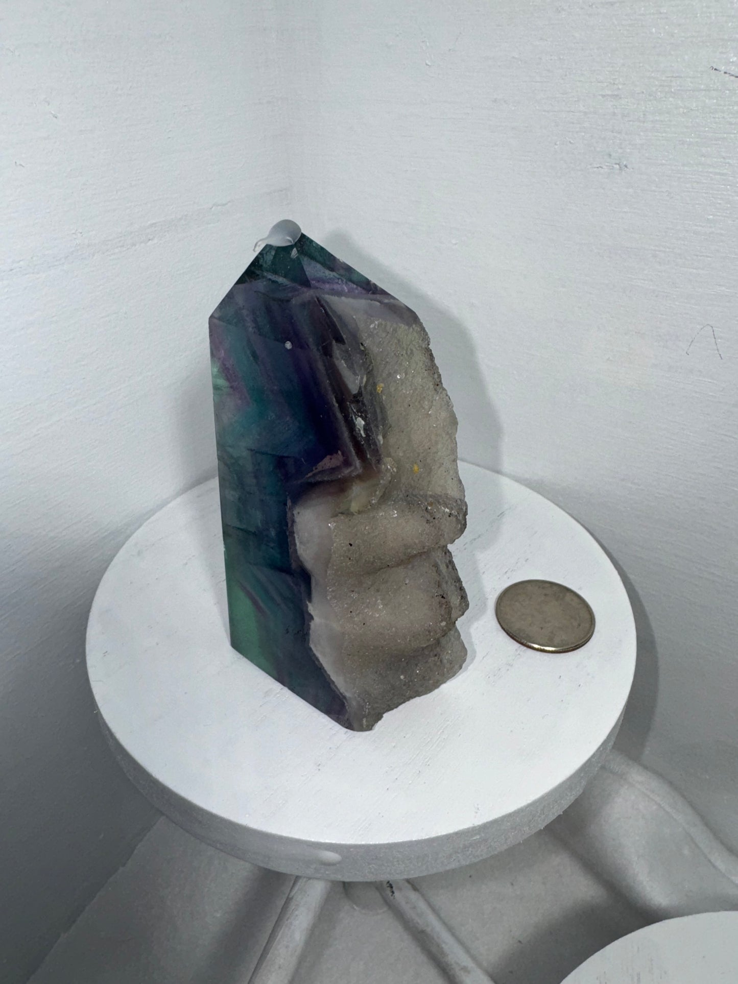 FLUORITE TOWER-clarity, focus, and spiritual expansion