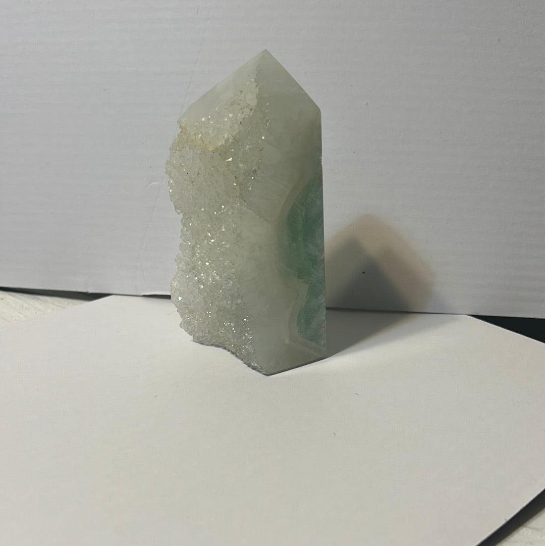FLUORITE TOWER-clarity, focus, and spiritual expansion