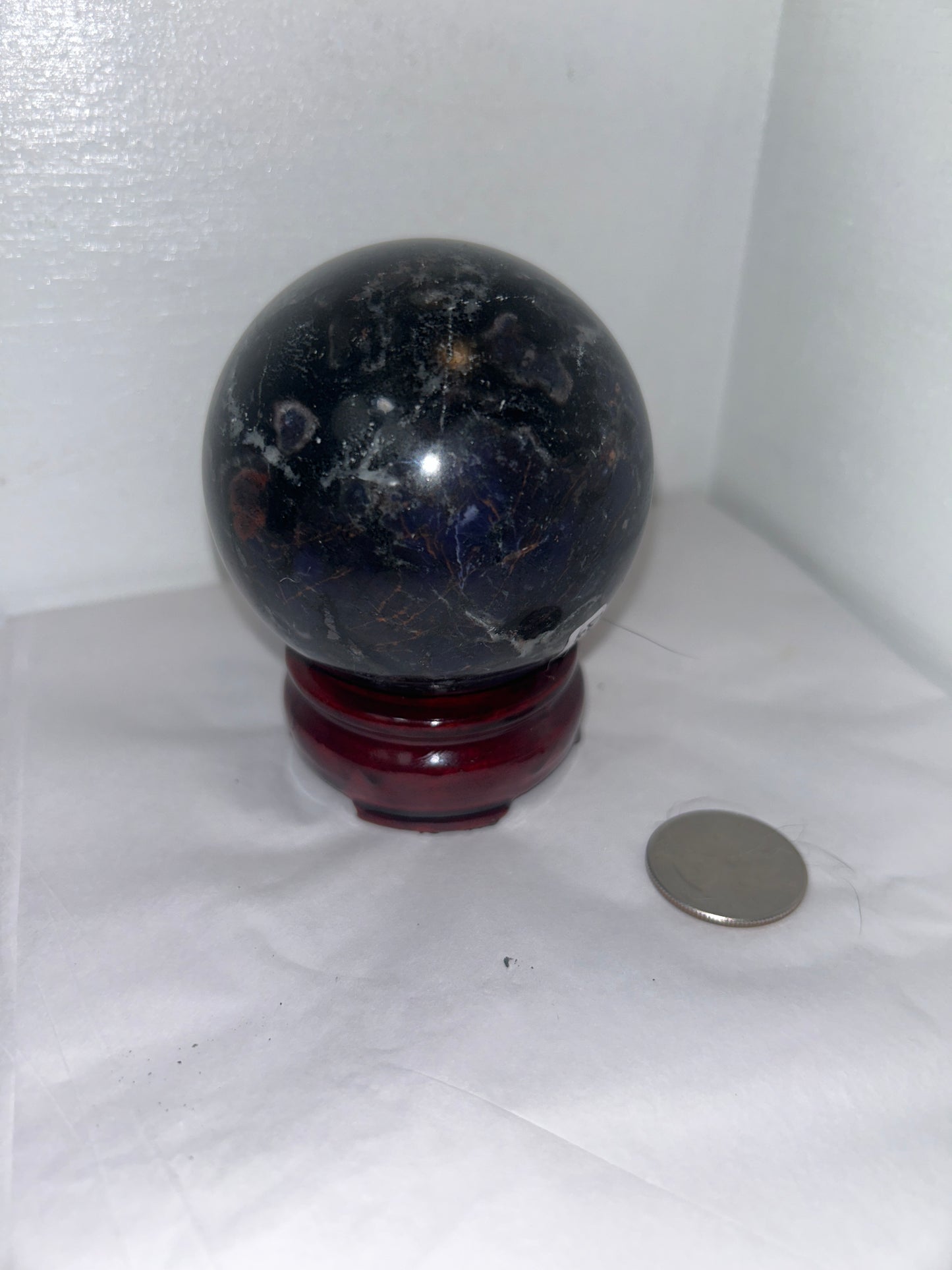 Sodalite Sphere- Intuition, Communication, and Harmony