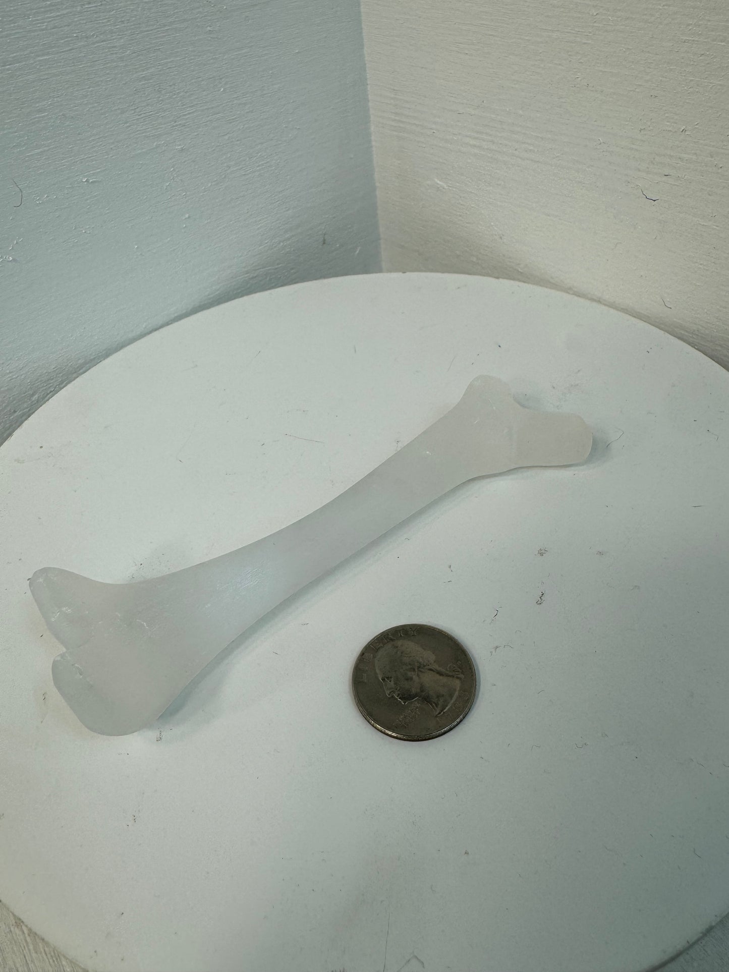 SELENITE BONE- purity, protection, and spiritual connection