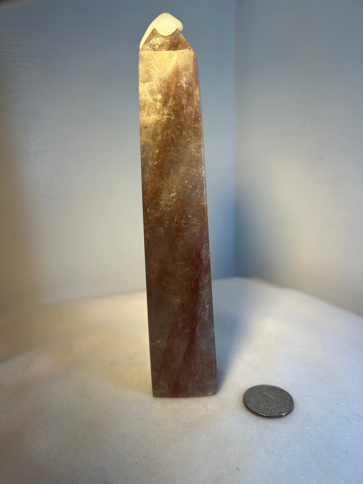 FIRE QUARTZ TOWER-passion, vitality, spiritual awakening