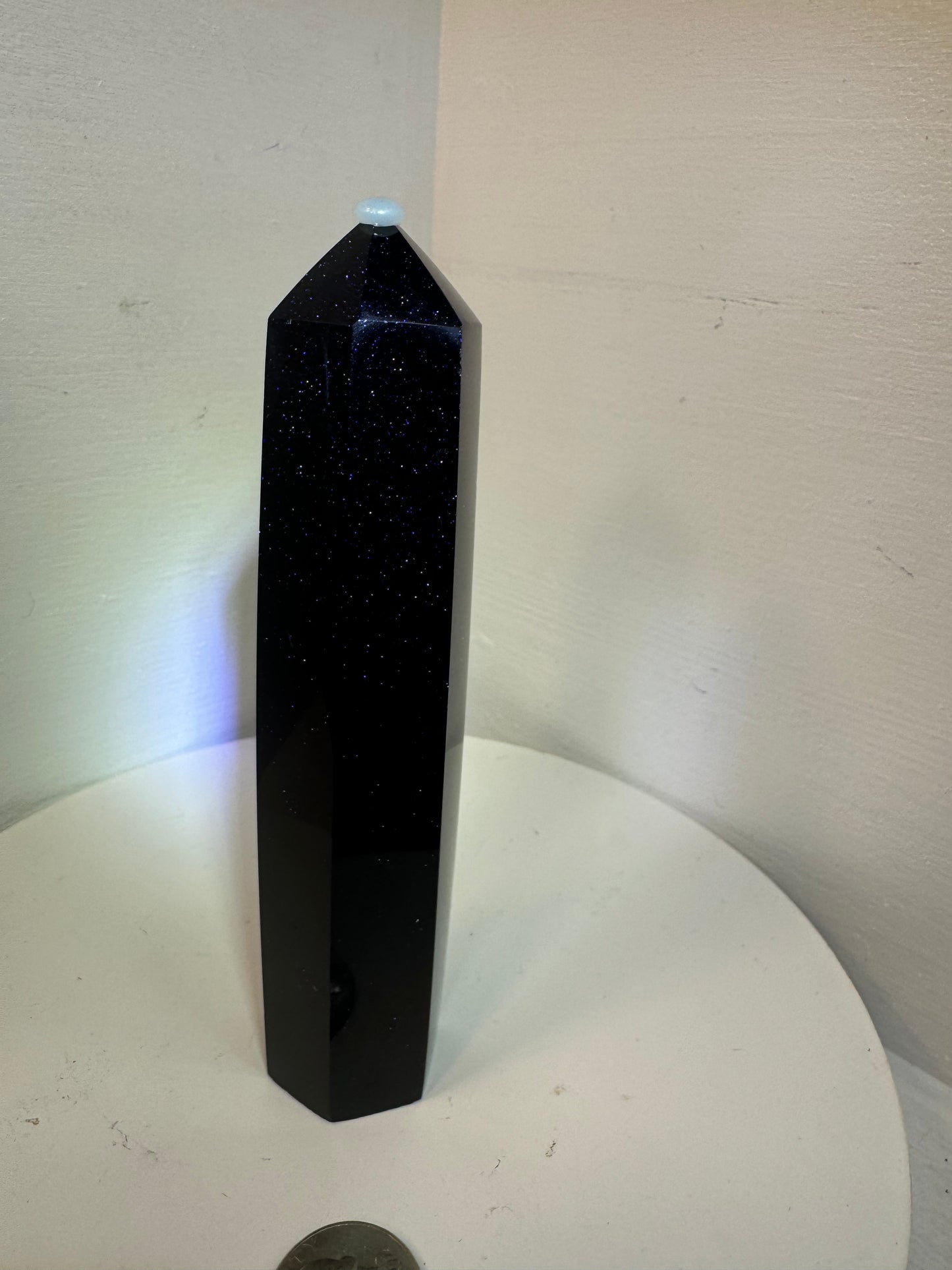 BLUE SANDSTONE TOWER- Ambition, Confidence, and Cosmic Energy