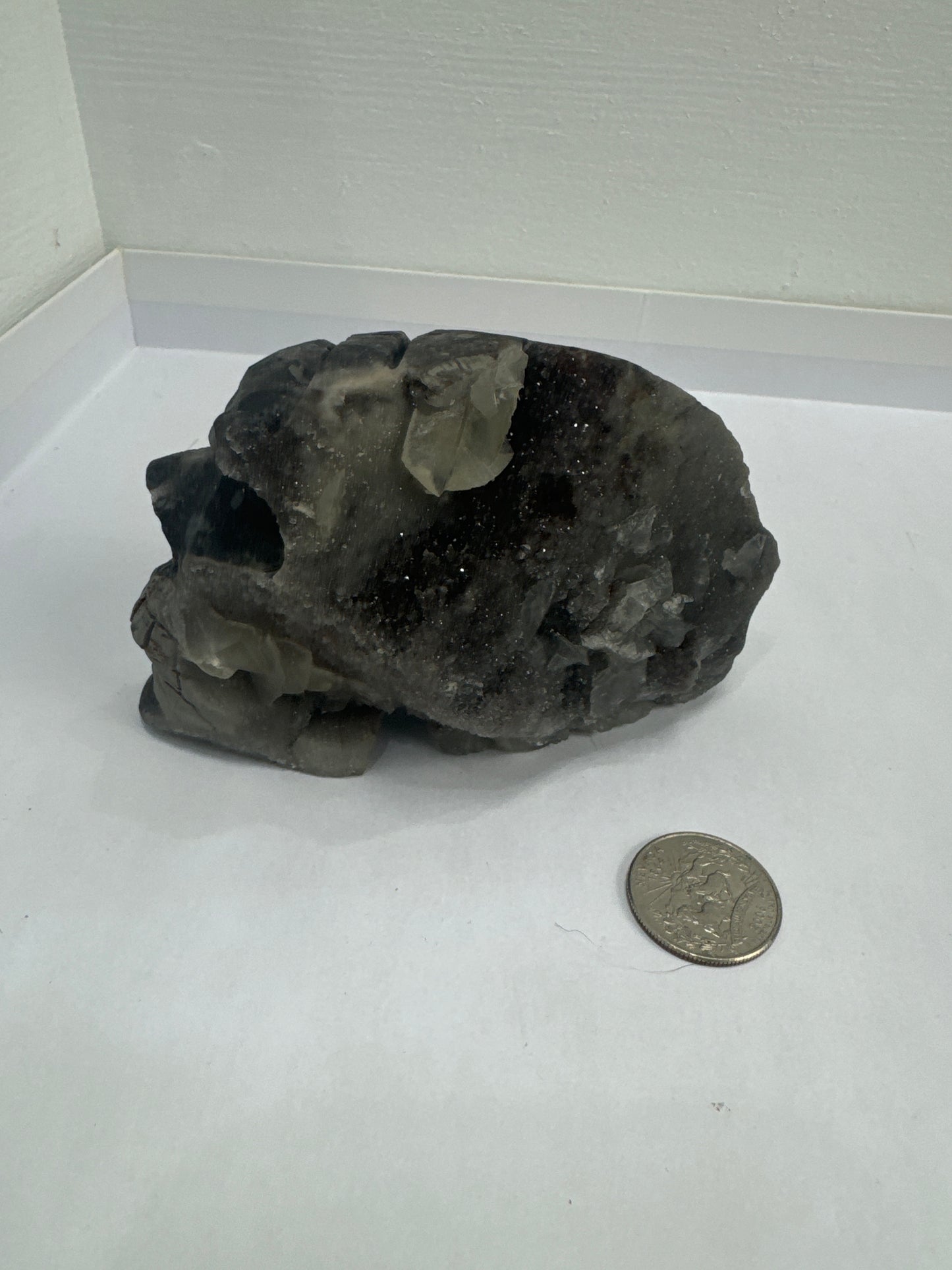 SPHALERITE CLUSTER SKULL - Energy, Grounding, Transformation