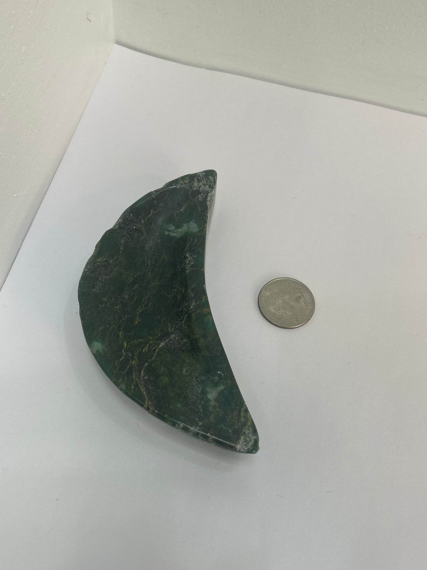 EMERALD MOON BOWL- Abundance, Love, and Lunar Energy