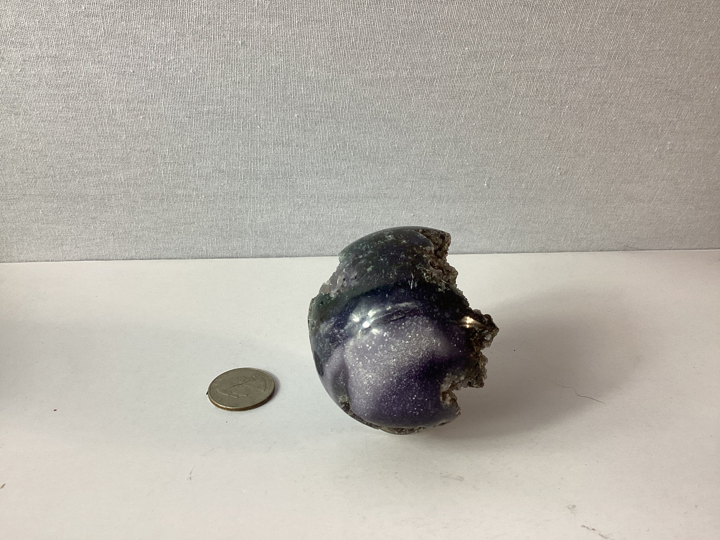 GRAPE AGATE SPHERE-Intuition, Serenity, and Spiritual Growth
