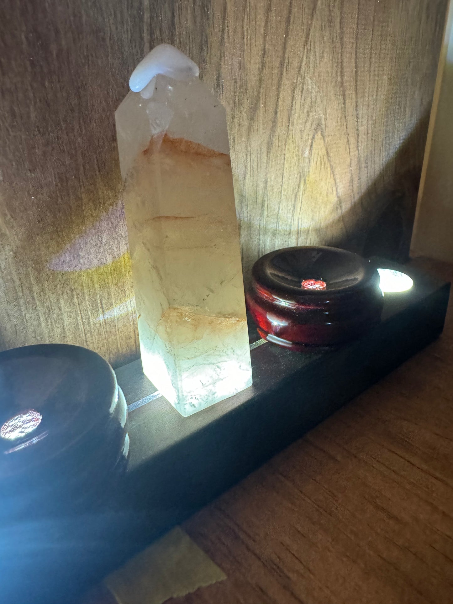 FIRE QUARTZ TOWER-passion, vitality, spiritual awakening