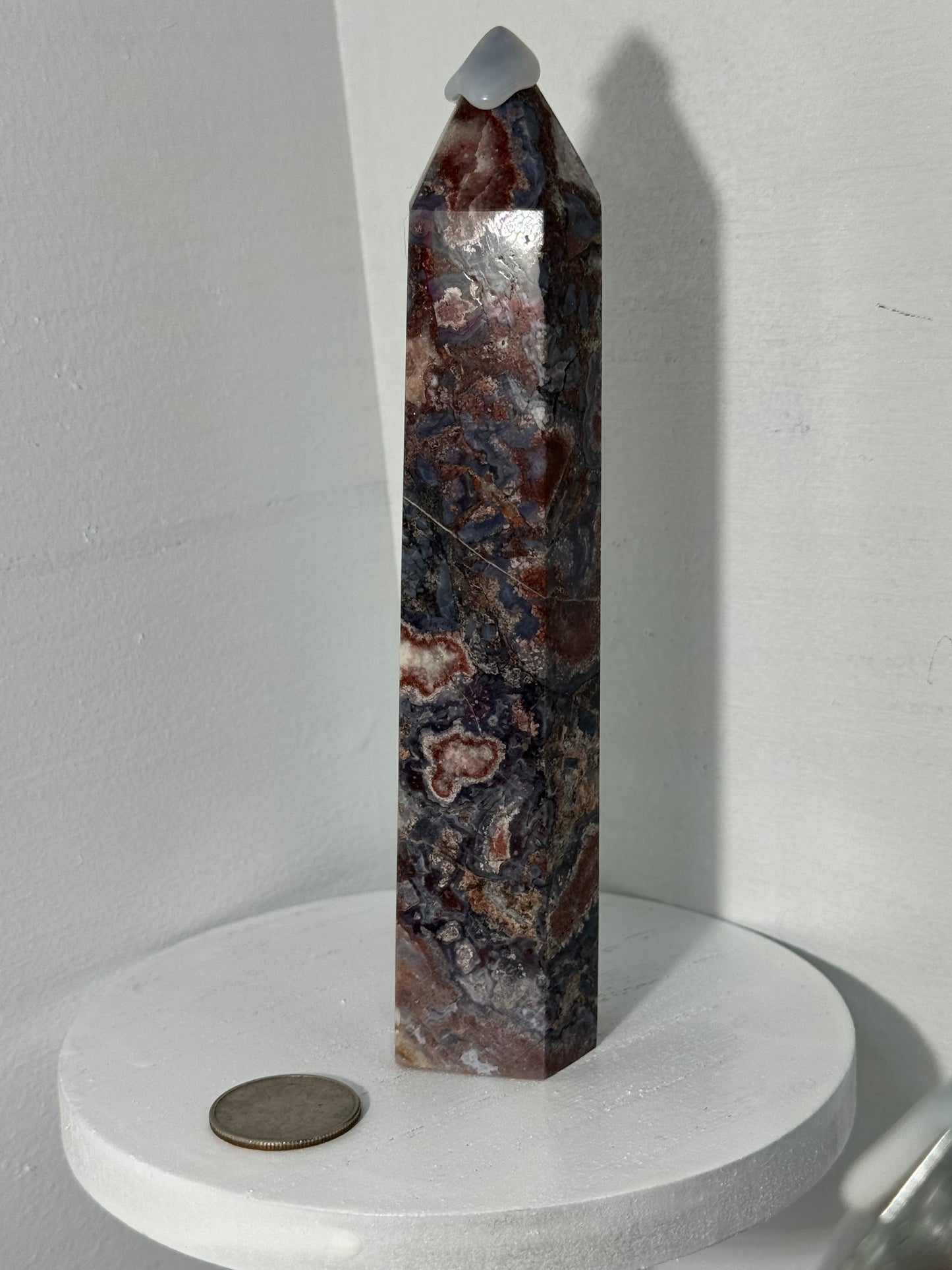 RHYOLITE TOWER-joy, balance, determination
