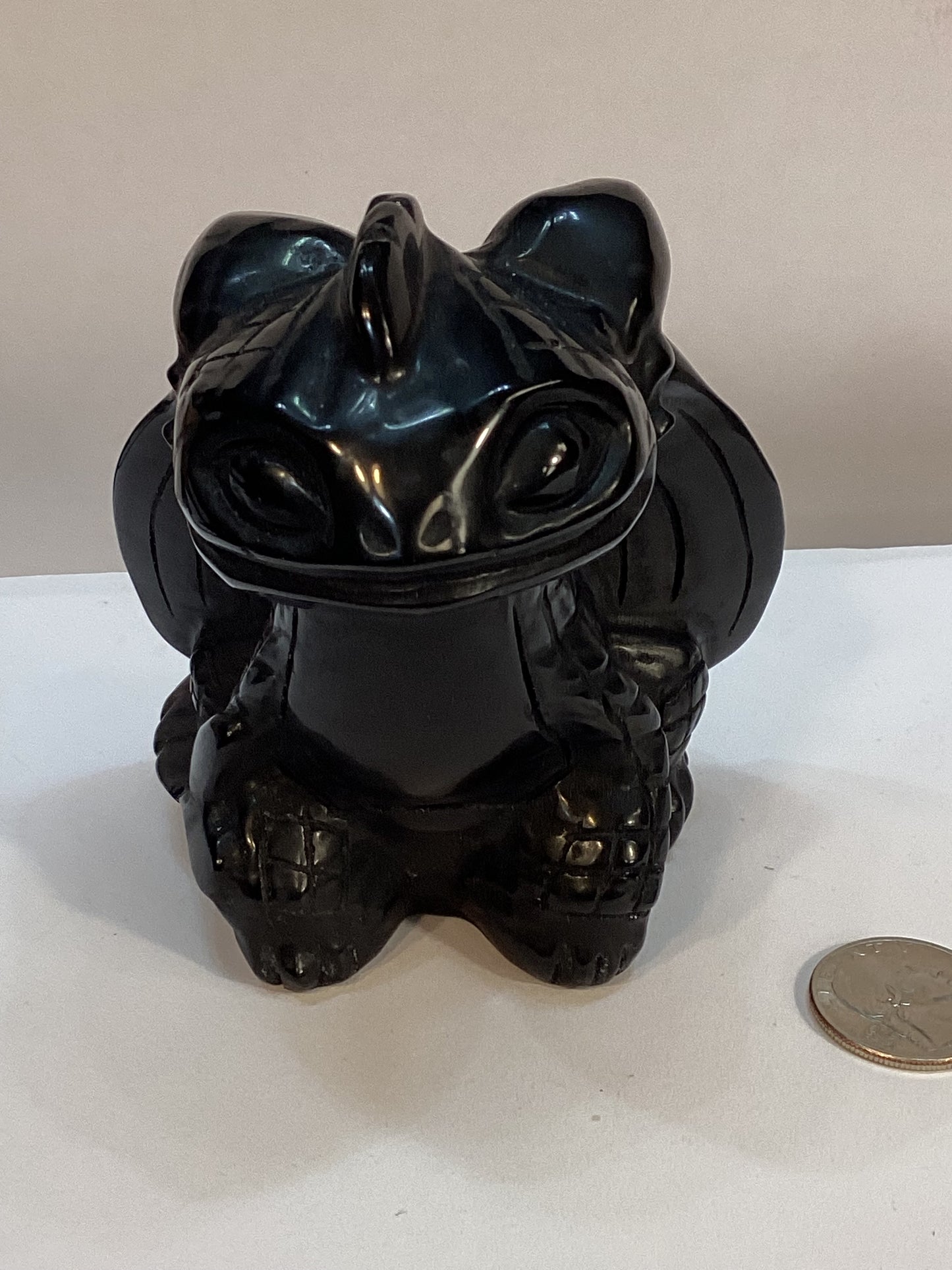 OBSIDIAN TOOTHLESS-growth, protection, transformation