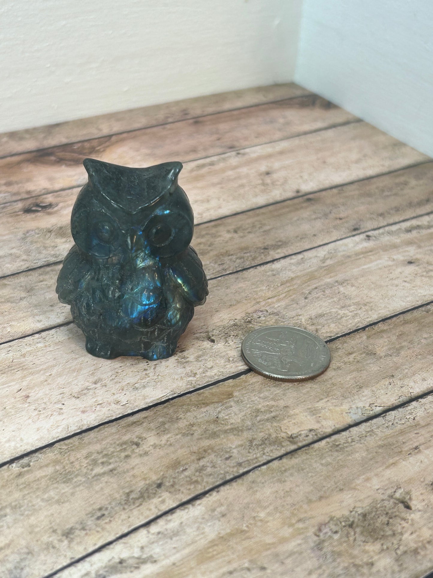 OWL CARVINGS (SMALL)-  Wisdom, Intuition, and Protection