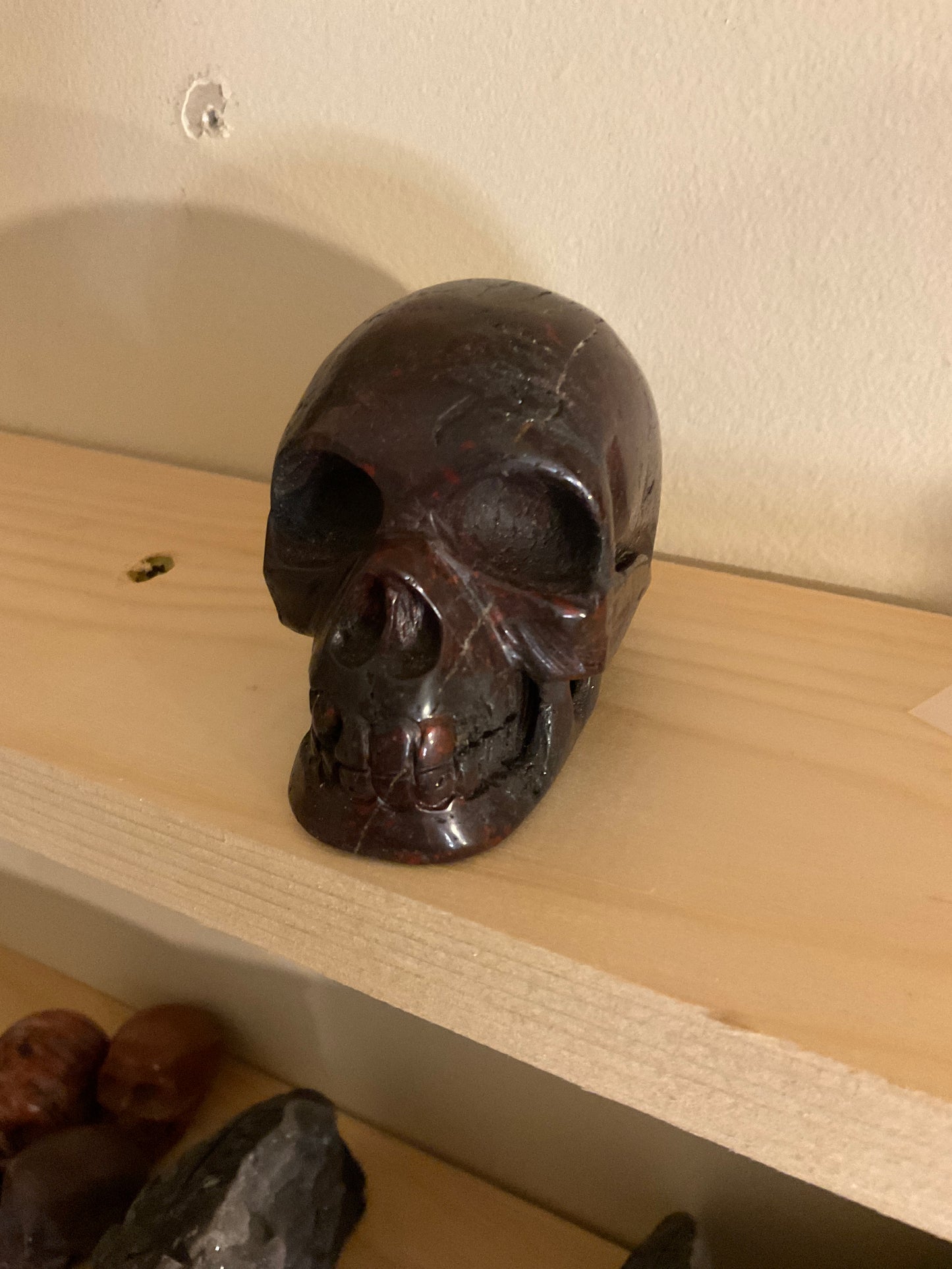 GARNETT SKULL-inner strength, resilience, passion for life.