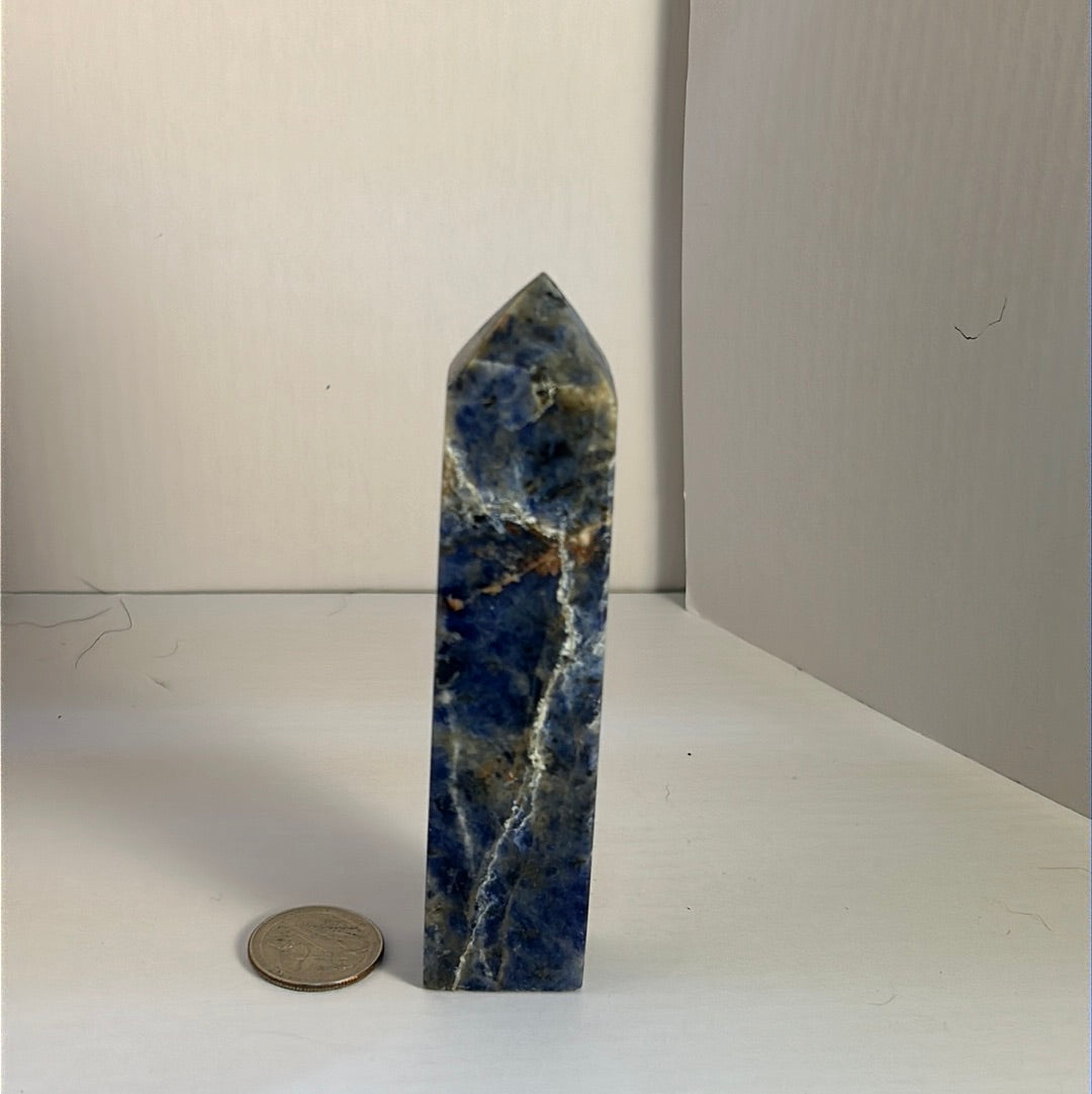 SODALITE TOWER-intuition, clarity, emotional harmony