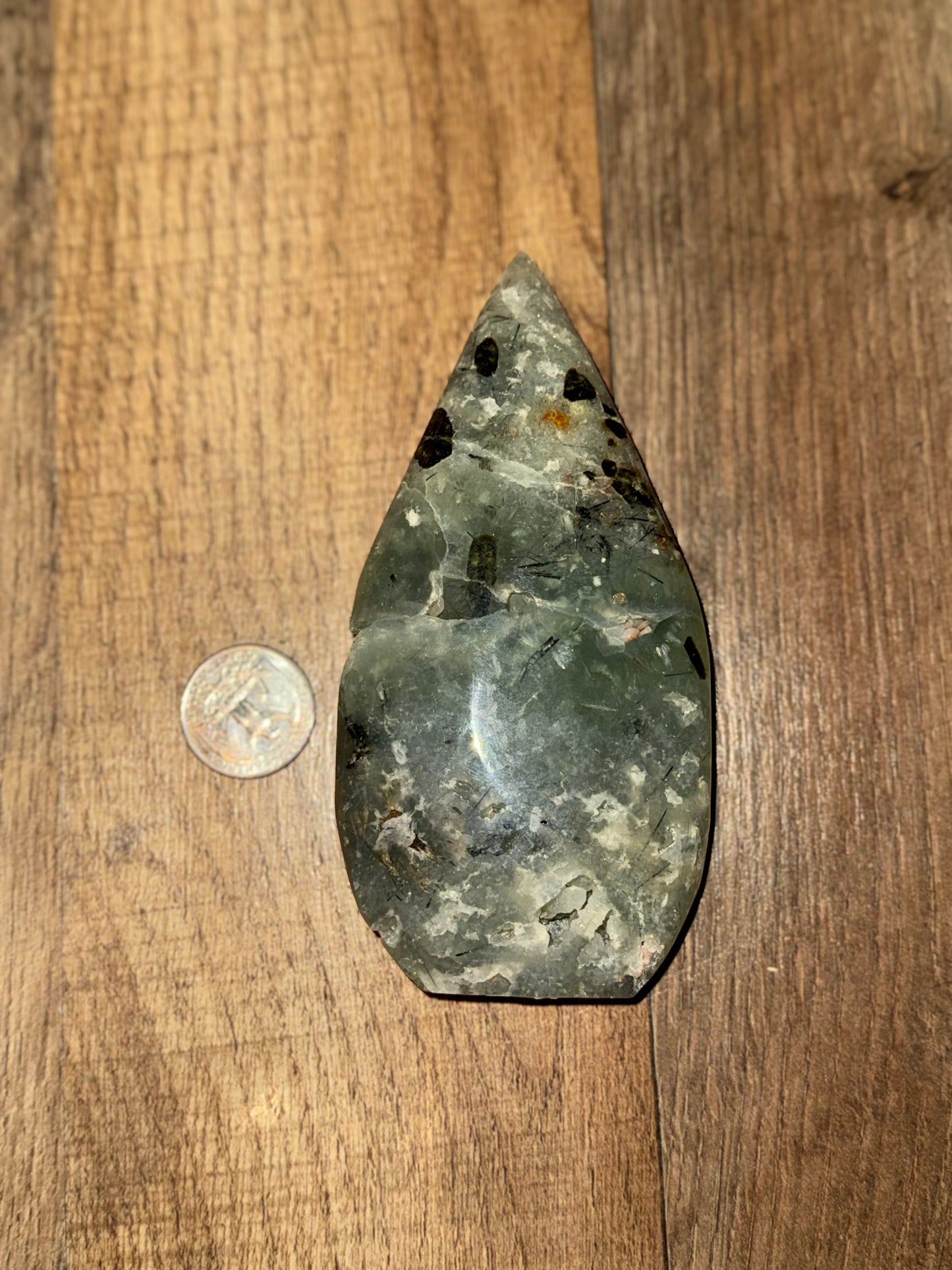 PERIDOT TEARDROP-Abundance, Renewal, Heartfelt Energy