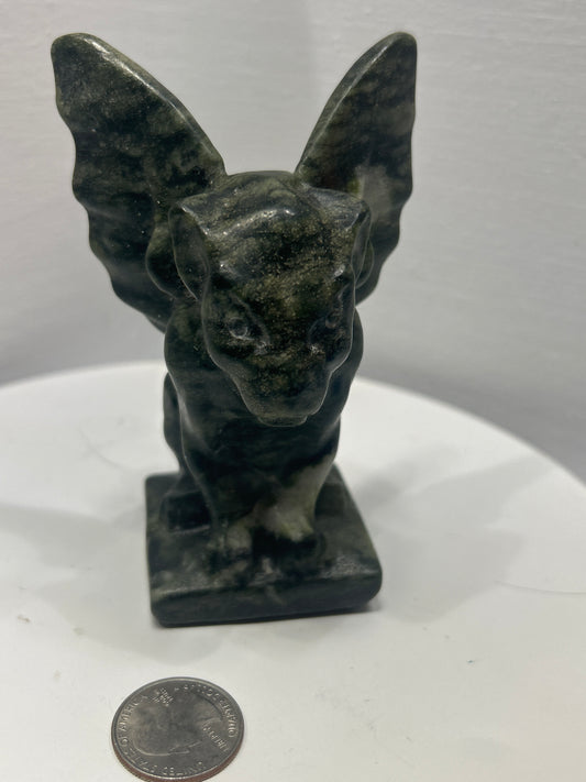 GREEN JADE GARGOYLE