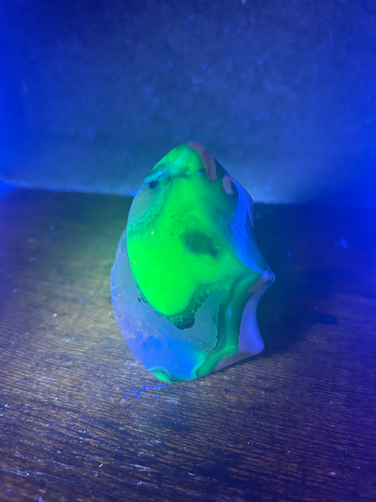Volcano agate flame