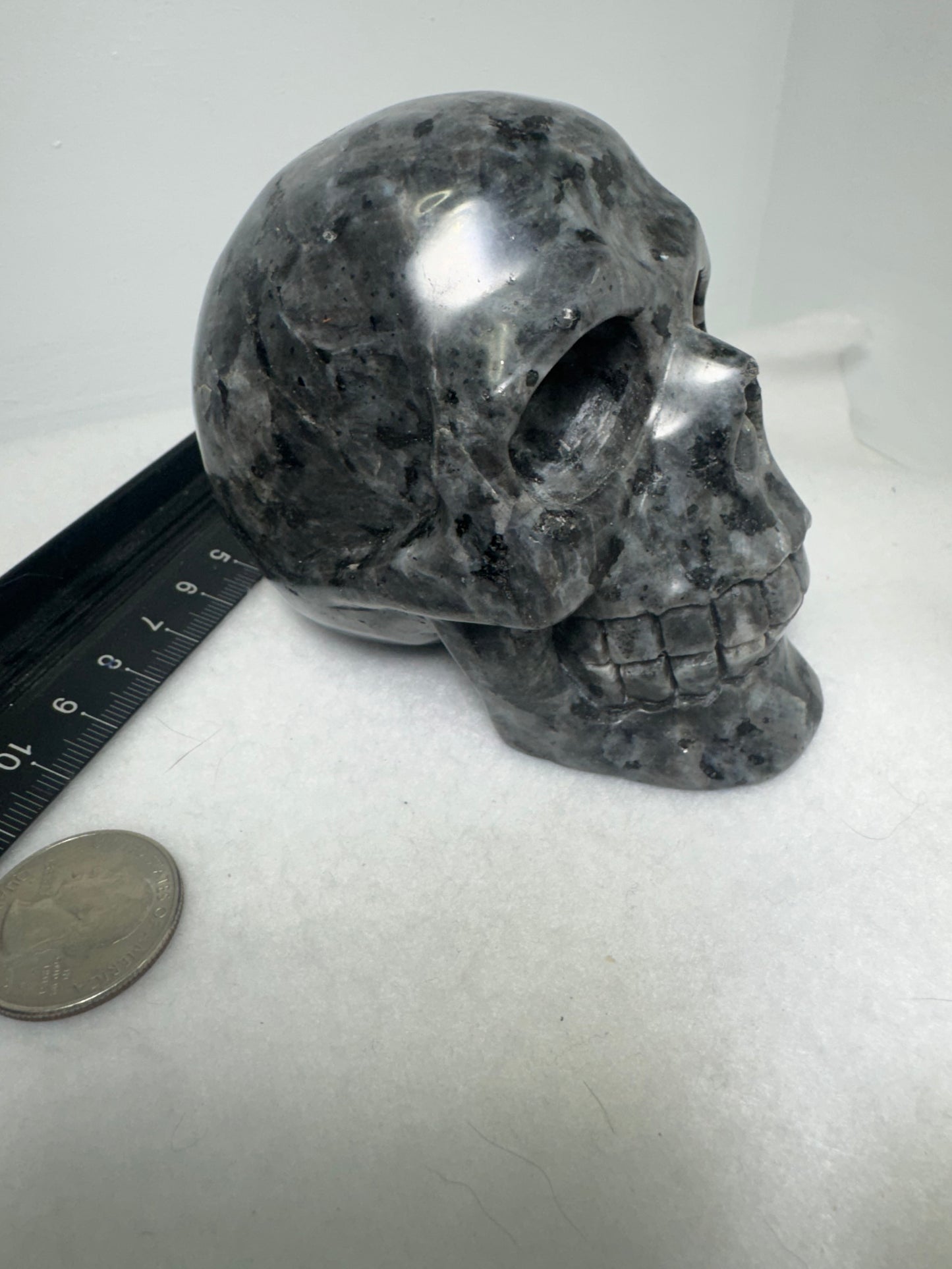 LARKOVITE SKULL- intuition, protection, spiritual awakening