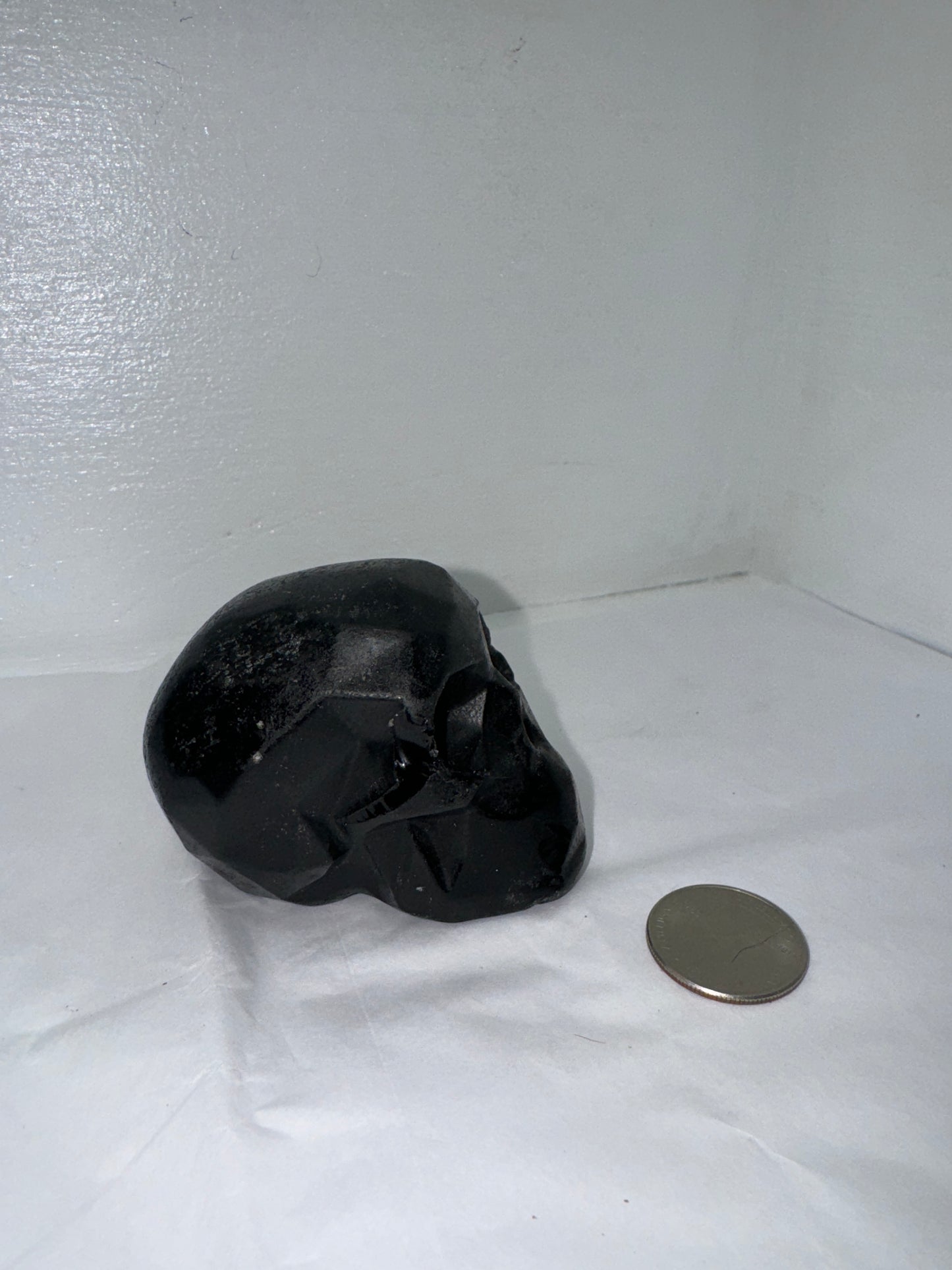 OBSIDIAN SKULL- growth, protection, transformation