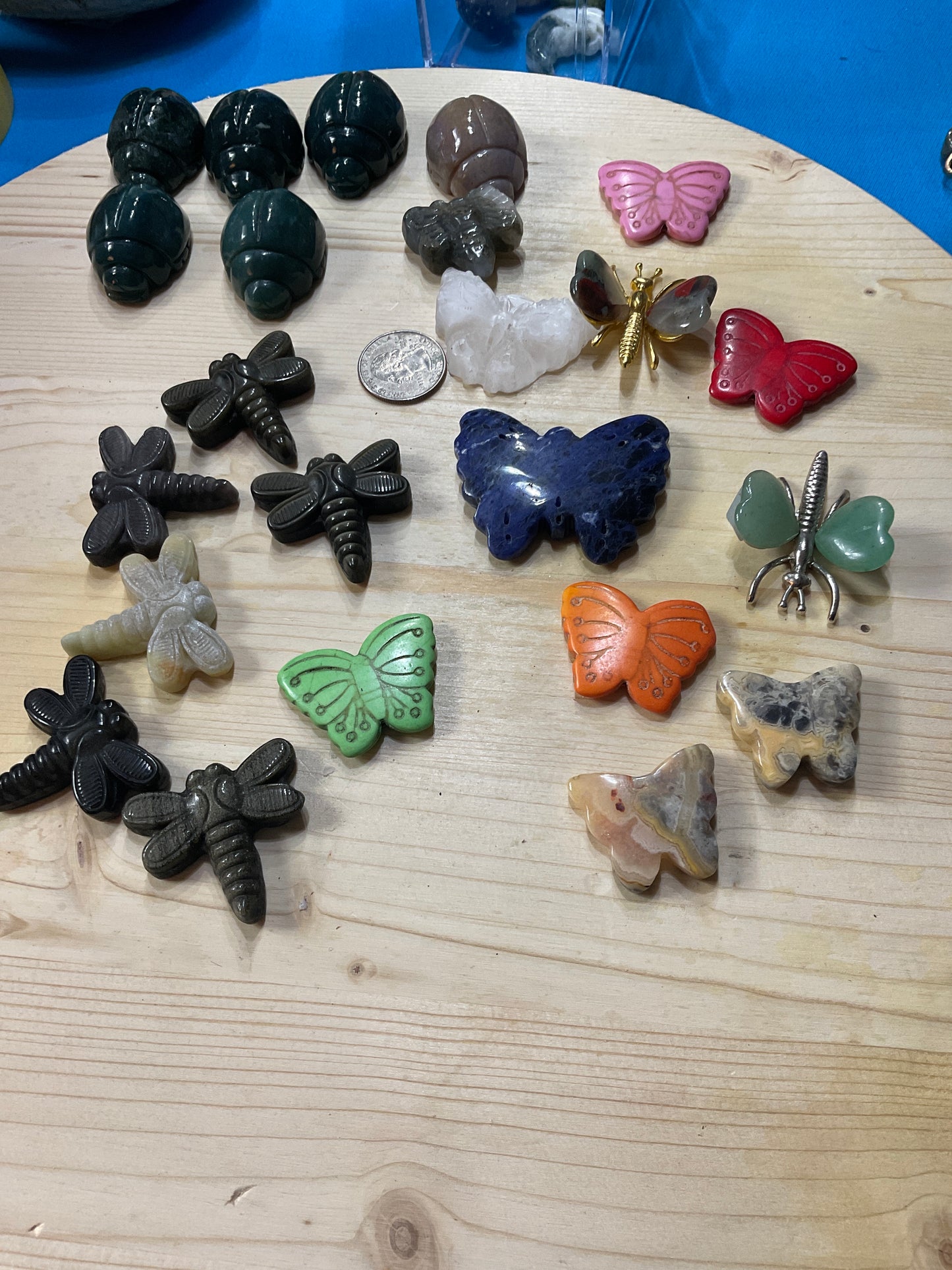 Mini bugs and butterflies