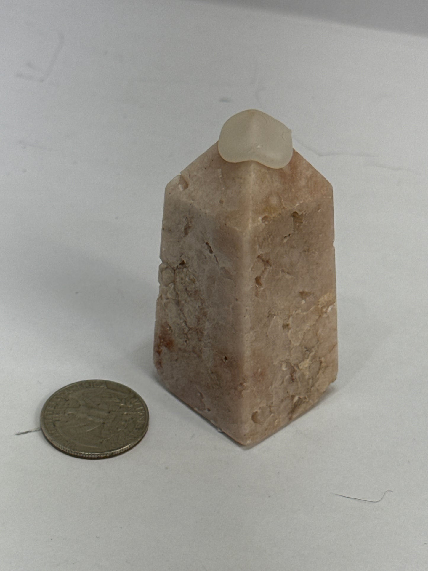 PINK AMETHYST TOWER-Love, Tranquility, Emotional Healing
