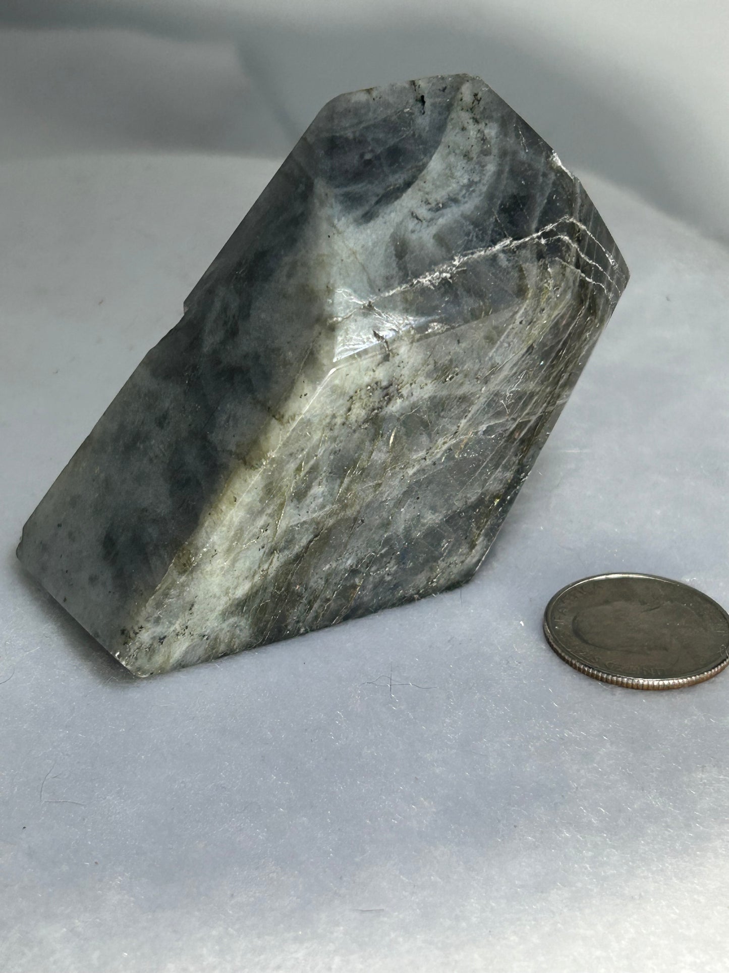 LABRADORITE FREEFORM-intuition, protection, and spiritual awakening