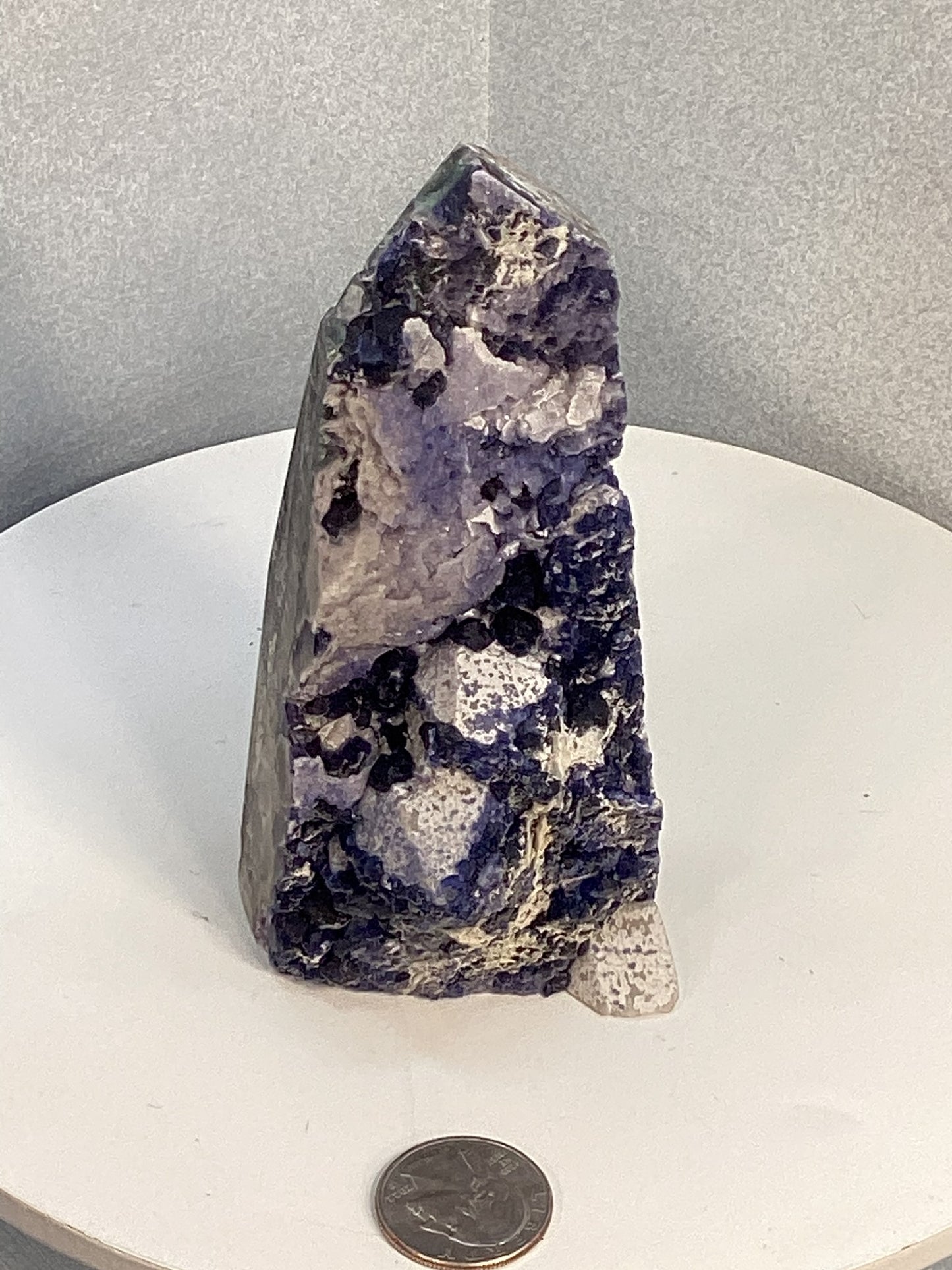 BLUEBERRY JASPER TOWER-Peace, Balance, Grounding Energy