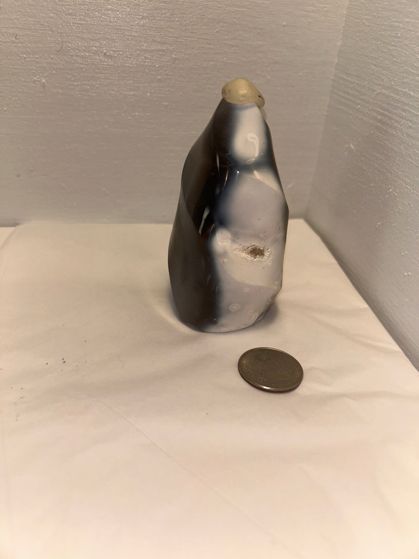 ORCA AGATE FLAME-protection, intuition,  spiritual guidance