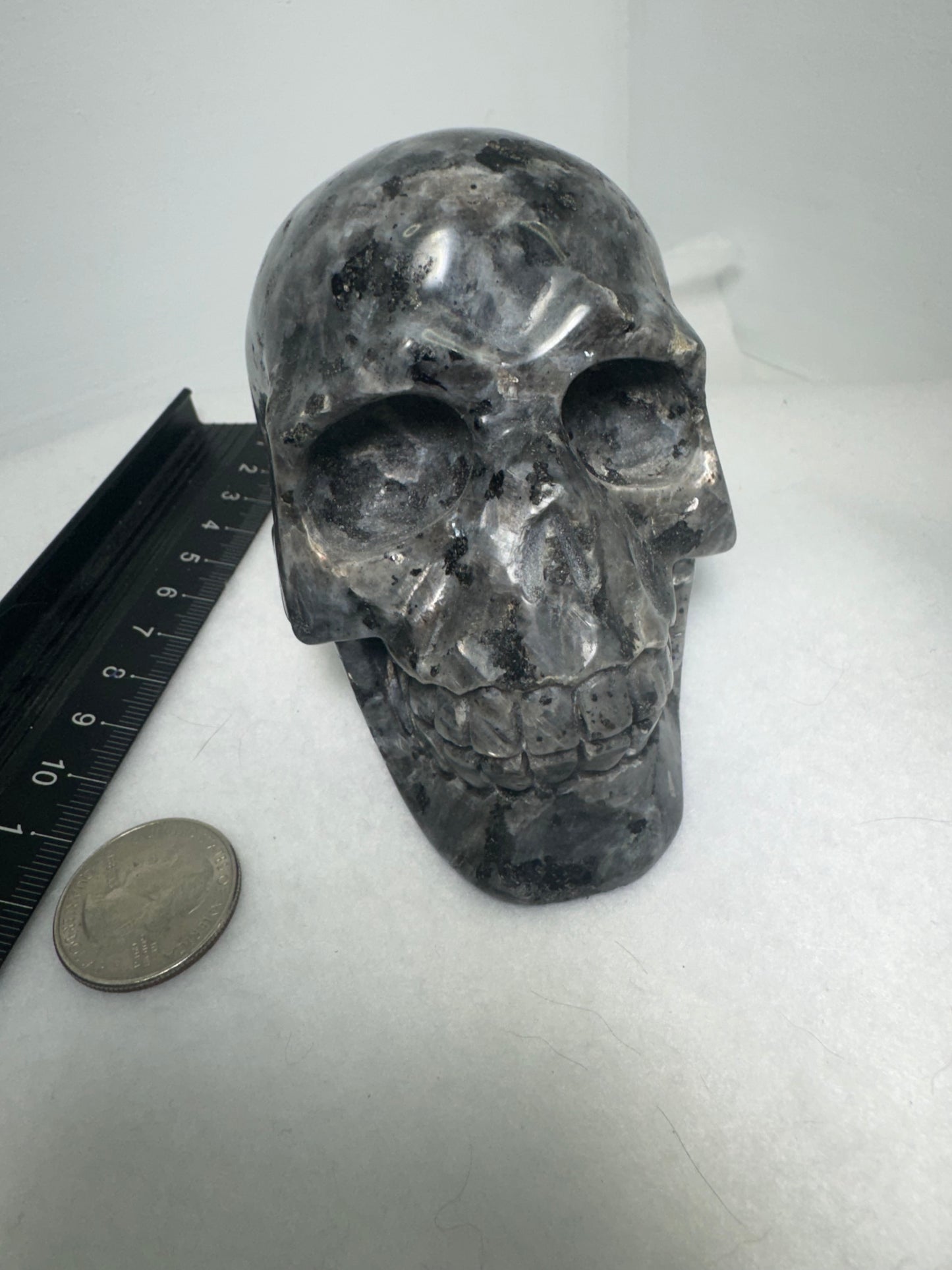 LARKOVITE SKULL- intuition, protection, spiritual awakening