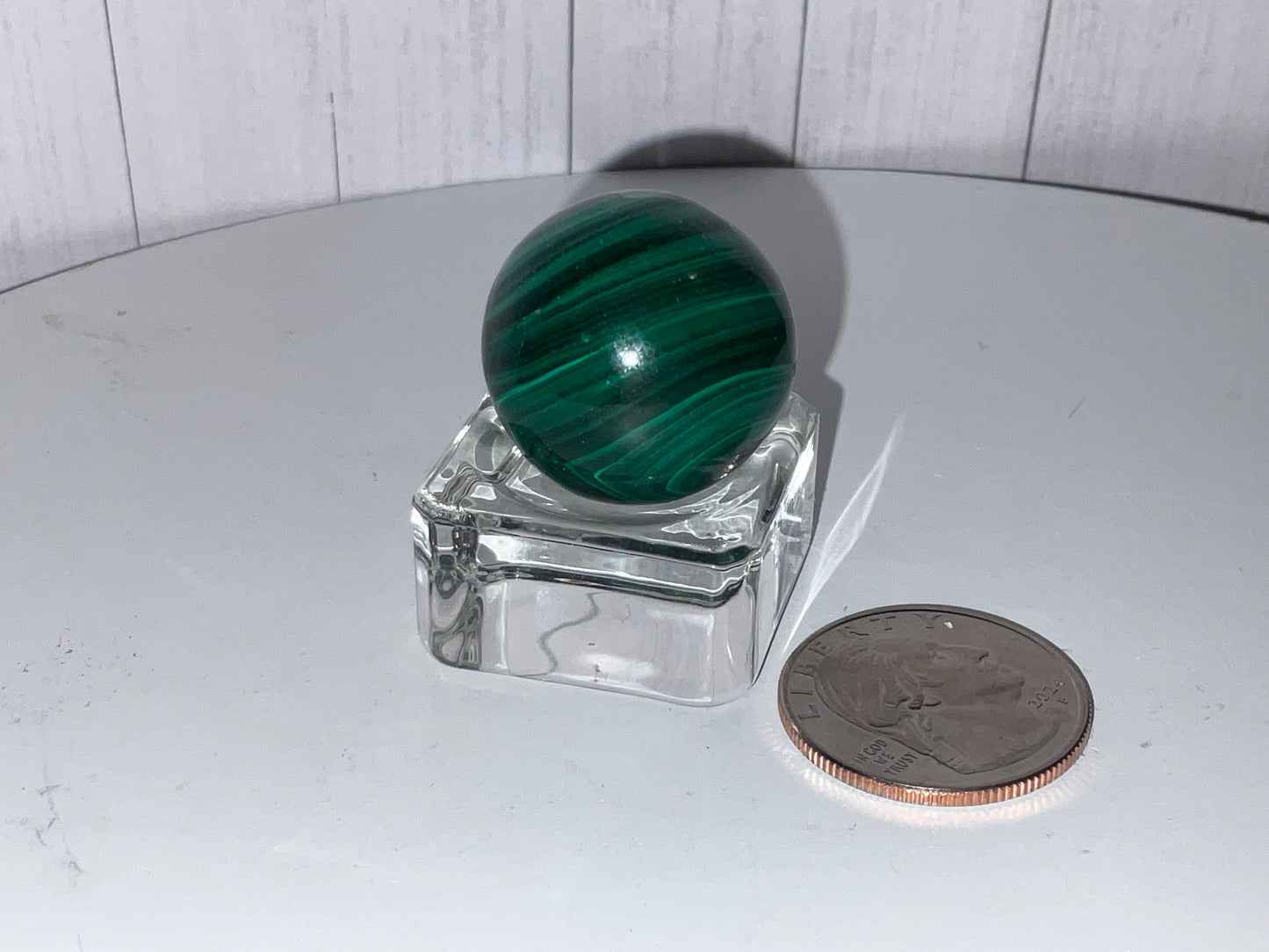 MALACHITE SPHERE- Transformation, Protection, Abundant Energy
