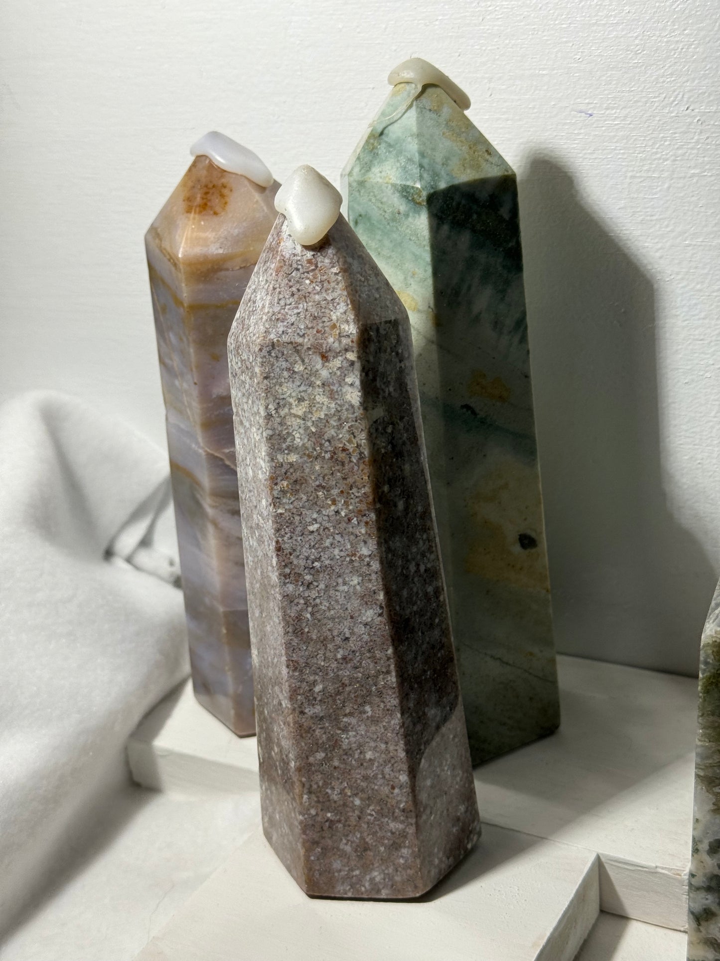 OCEAN JASPER TOWER -inner peace, emotional healing, spiritual renewal