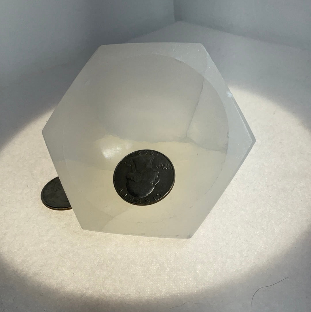 SELENITE BOWLS-Cleansing, Charging, Spiritual Light