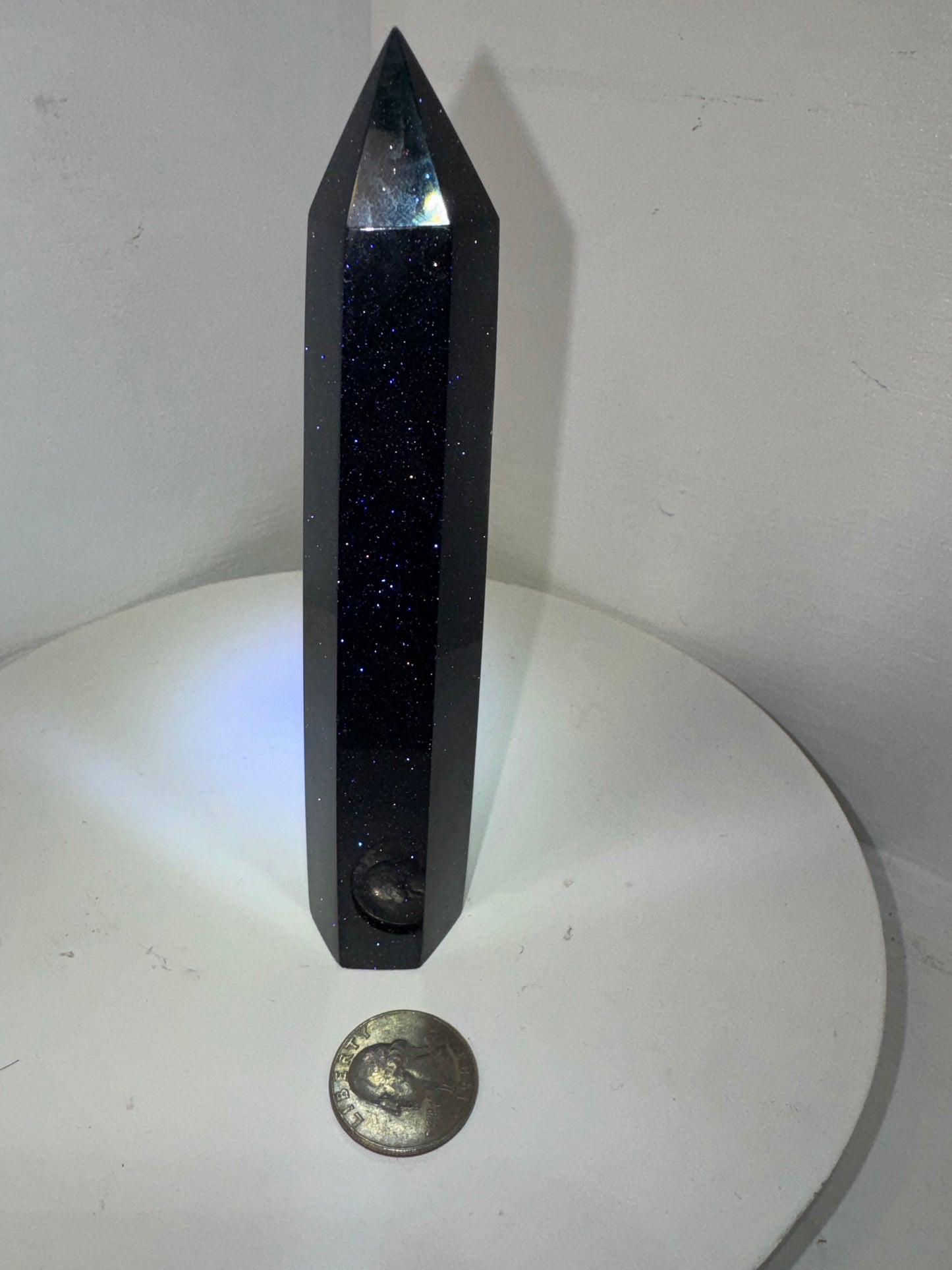 BLUE SANDSTONE TOWER- Ambition, Confidence, and Cosmic Energy
