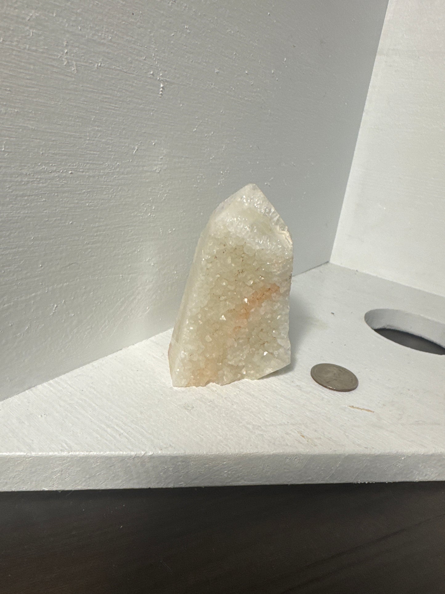 CLEAR QUARTZ TOWER- healing, spirituality, enlightenment