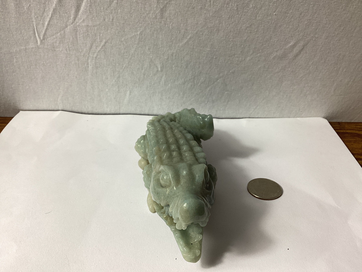 GREEN AVENTURINE ALLIGATOR