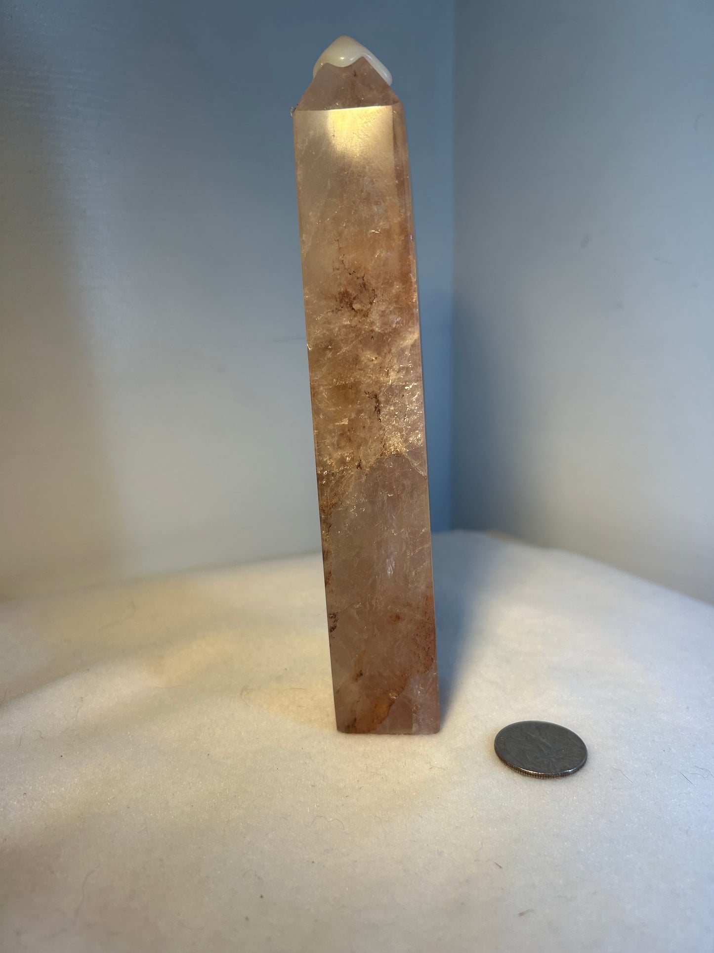 FIRE QUARTZ TOWER-passion, vitality, spiritual awakening