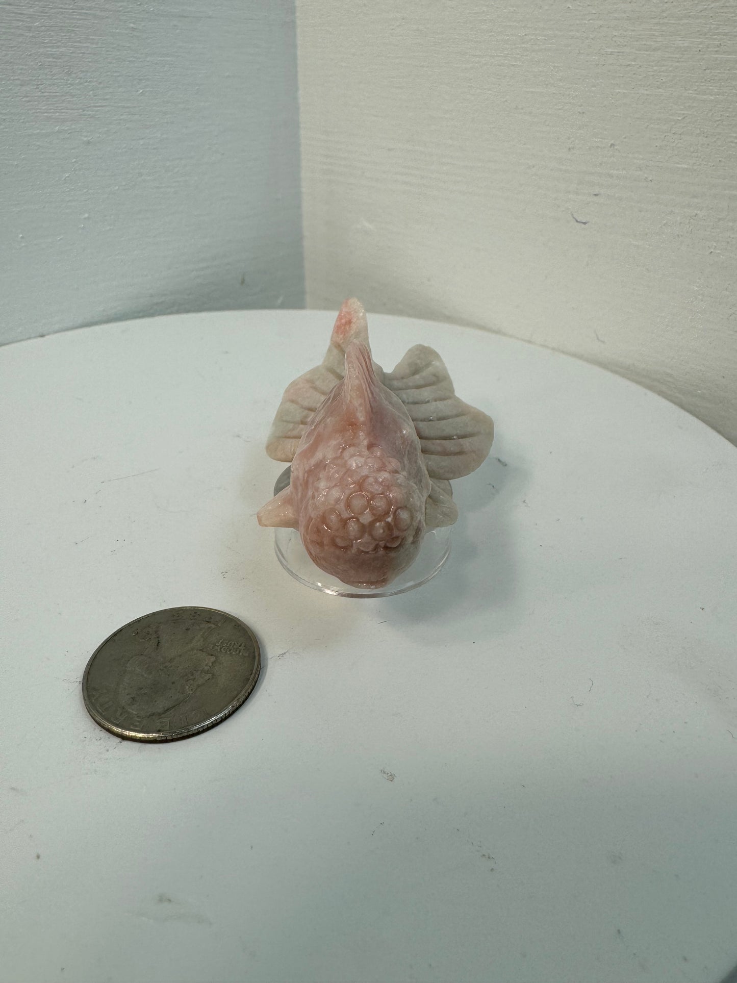 PINK OPAL FISH- Love, Emotional Healing, and Tranquility