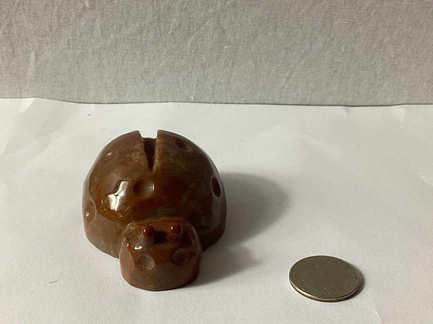 OCEAN JASPER LADYBUG -Luck, Harmony, Positive Energy