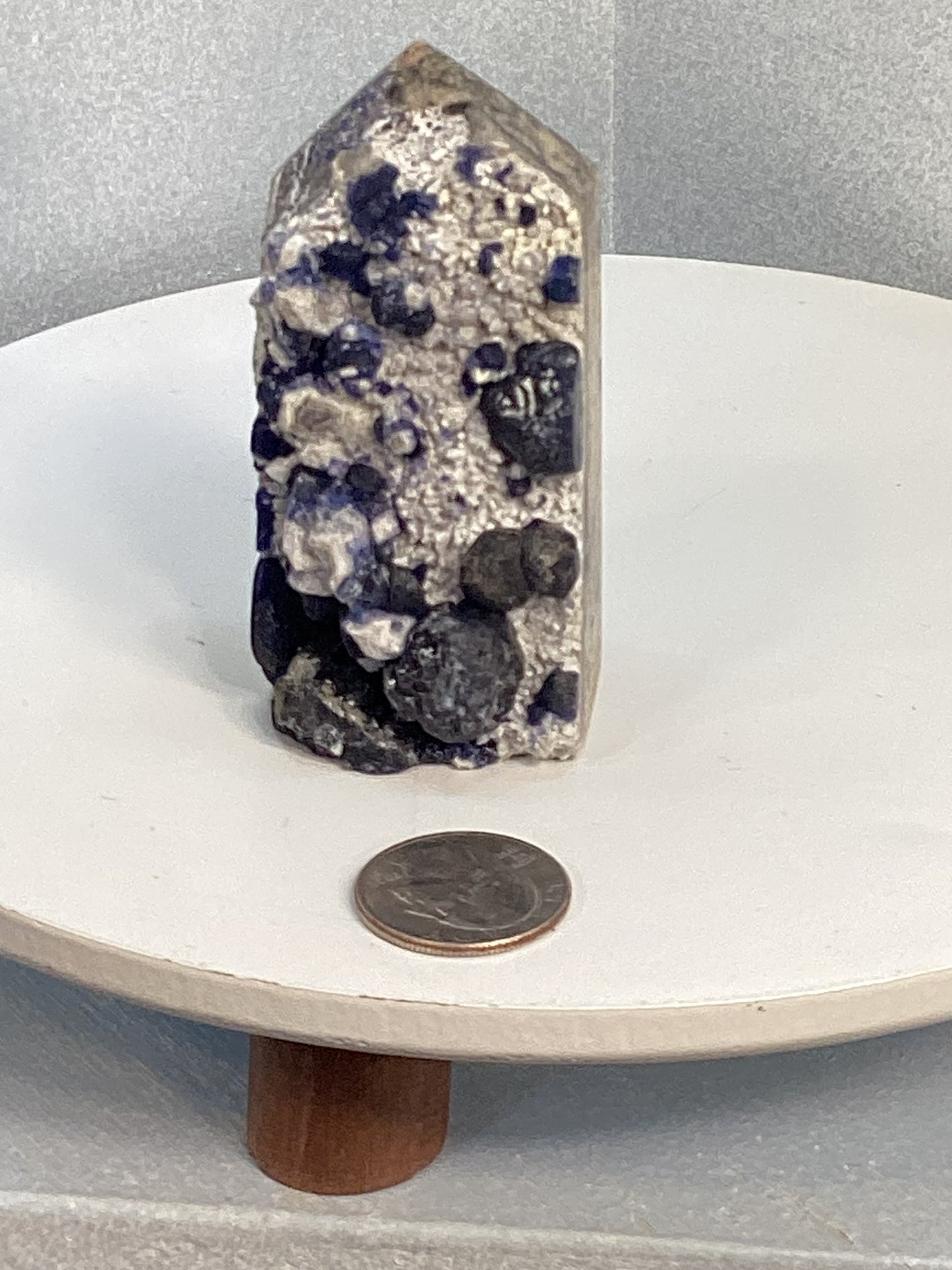 BLUEBERRY JASPER TOWER-Peace, Balance, Grounding Energy