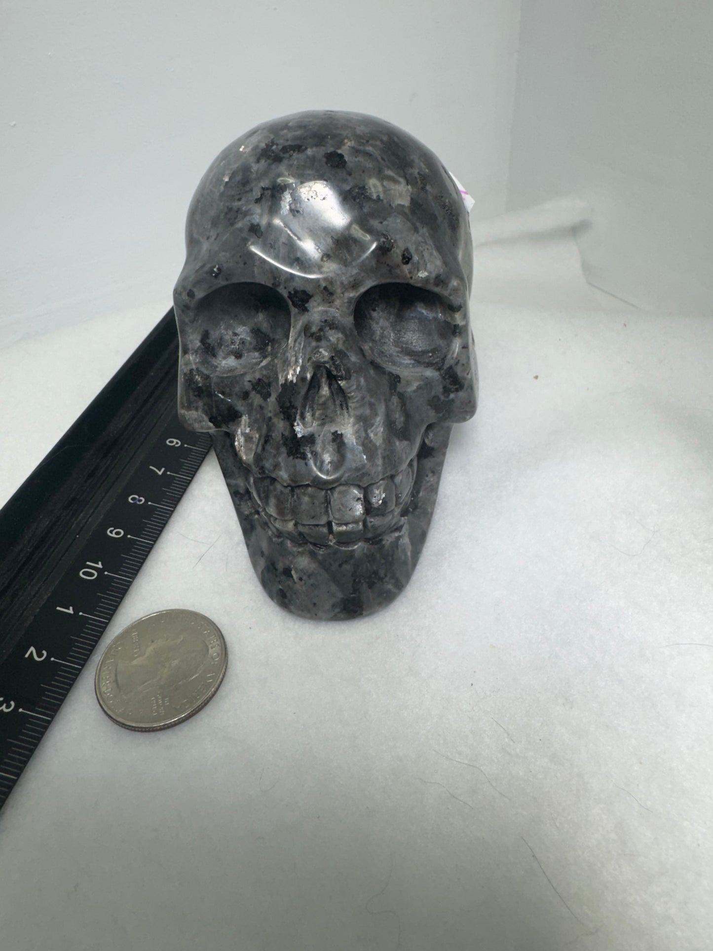 LARKOVITE SKULL- intuition, protection, spiritual awakening