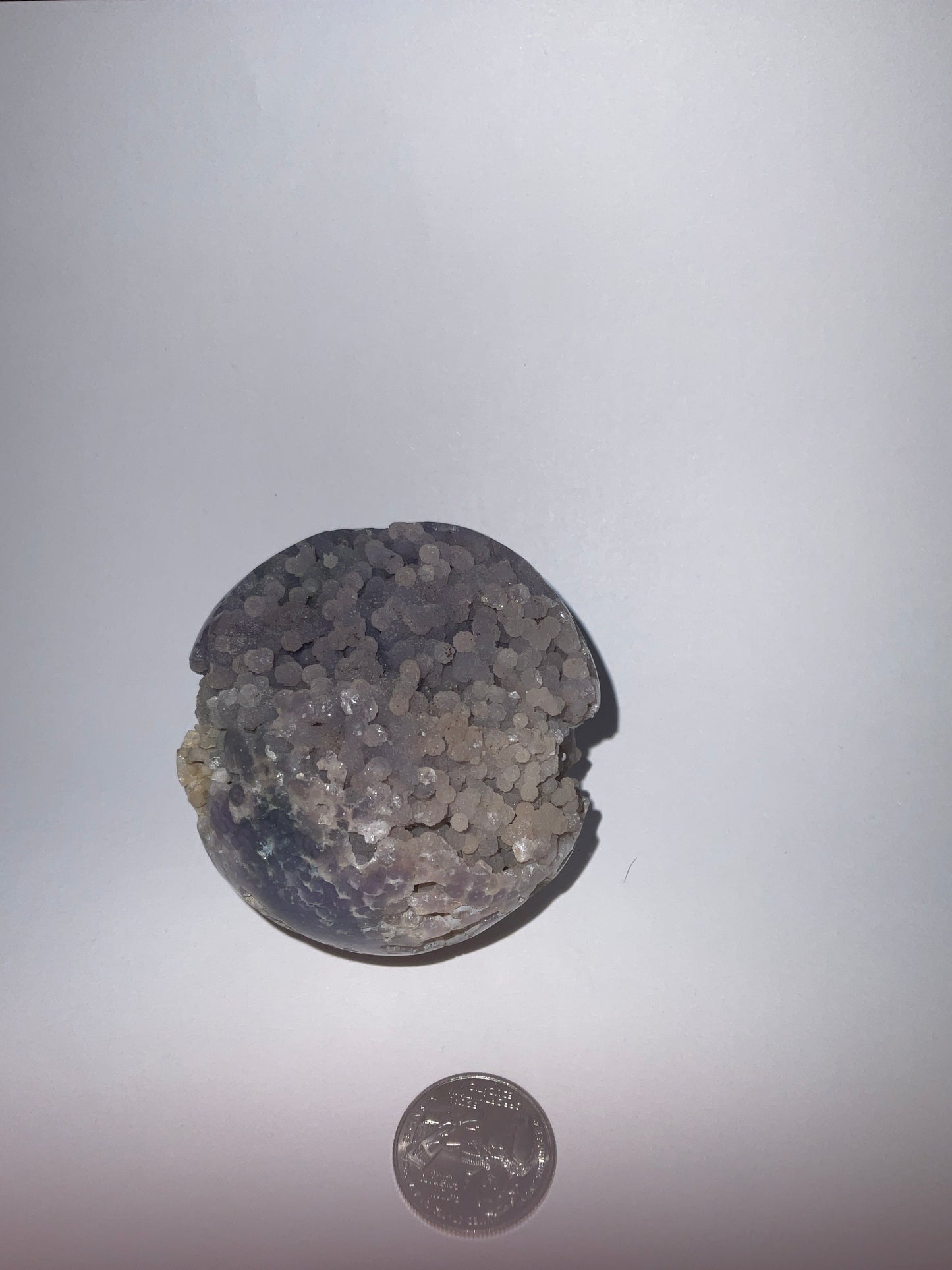 GRAPE AGATE SPHERE-Intuition, Serenity, and Spiritual Growth