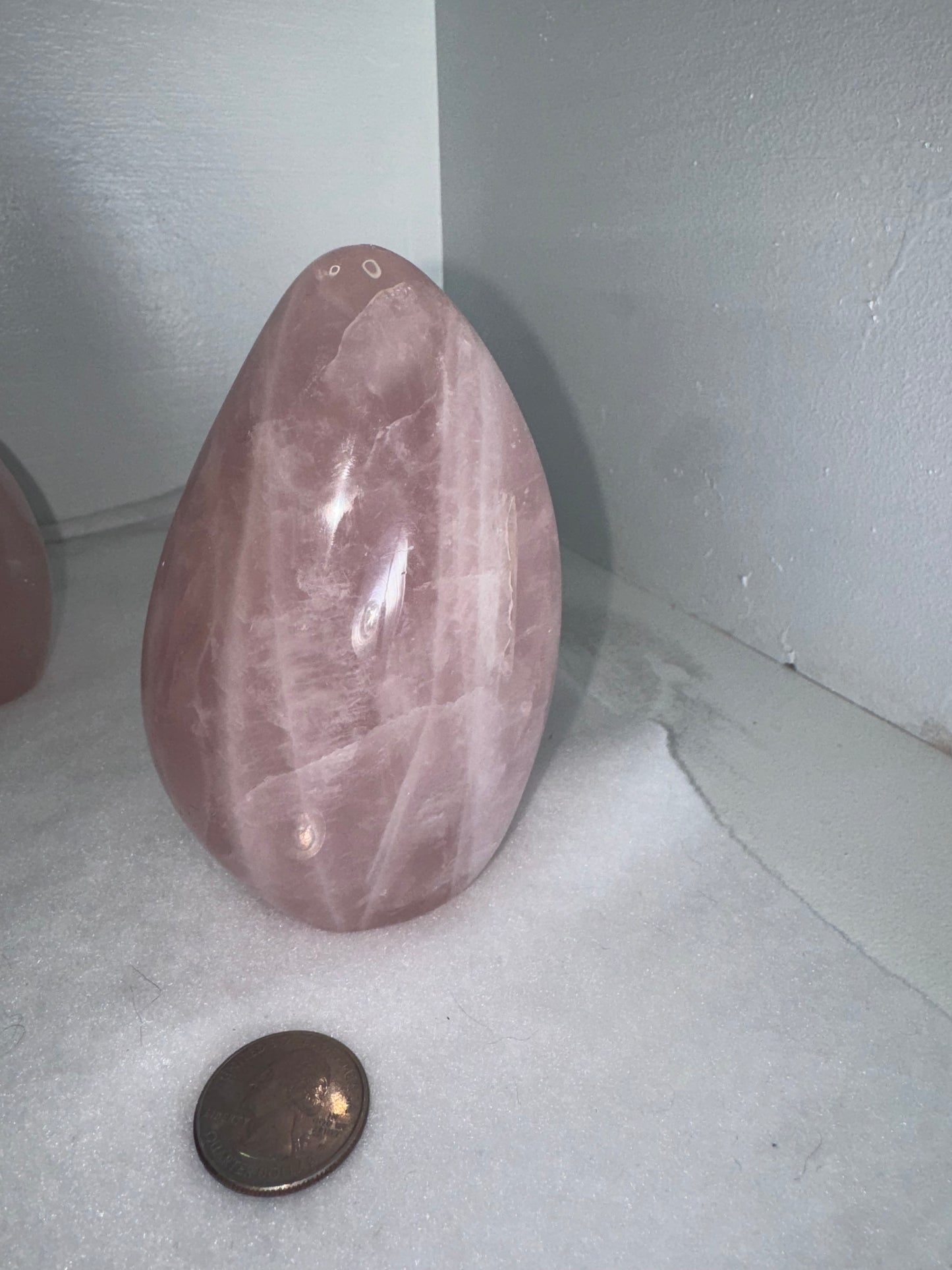 ROSE QUARTZ FREEFORM- love, compassion, harmony