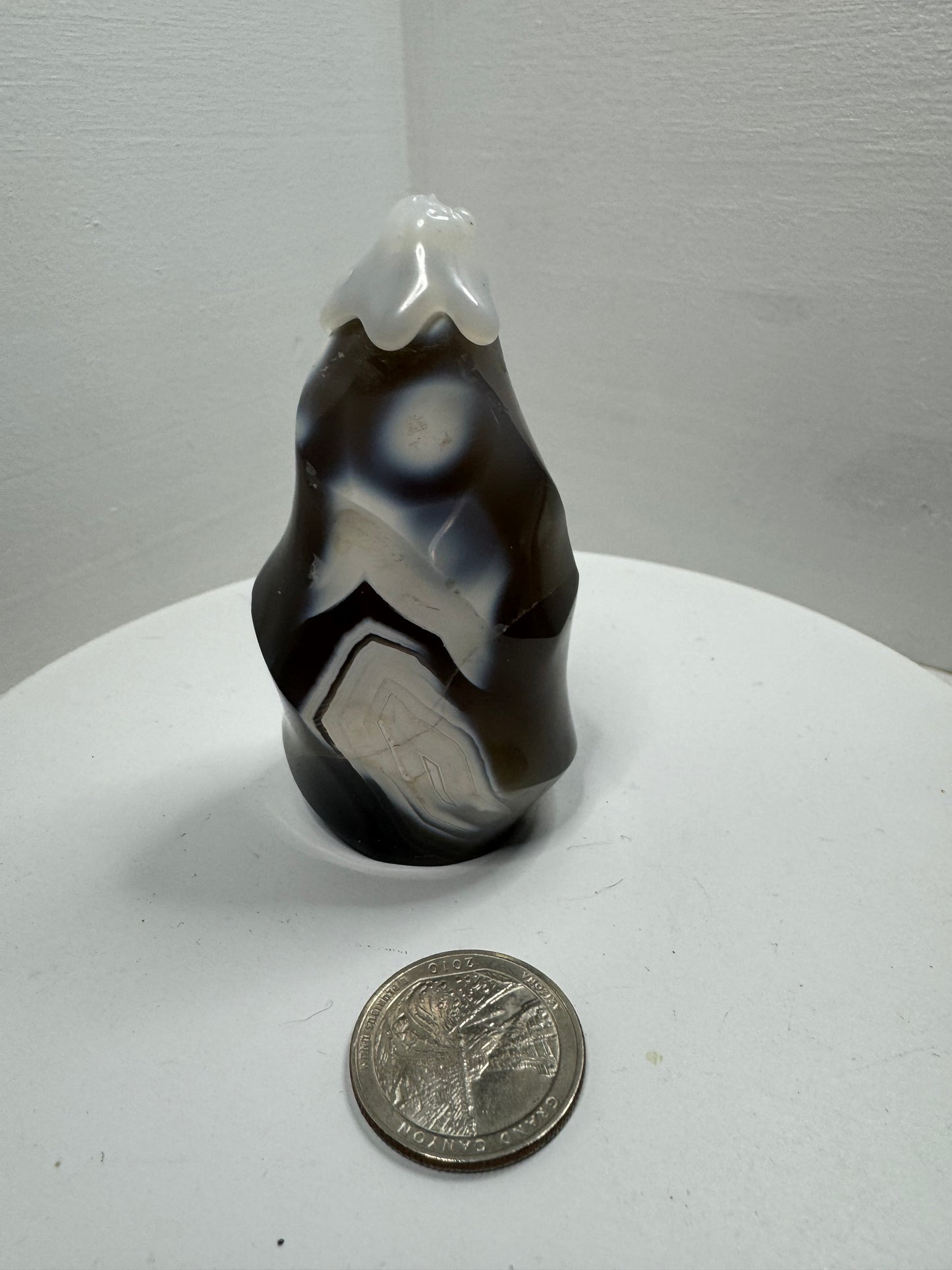 ORCA AGATE FLAME-protection, intuition,  spiritual guidance