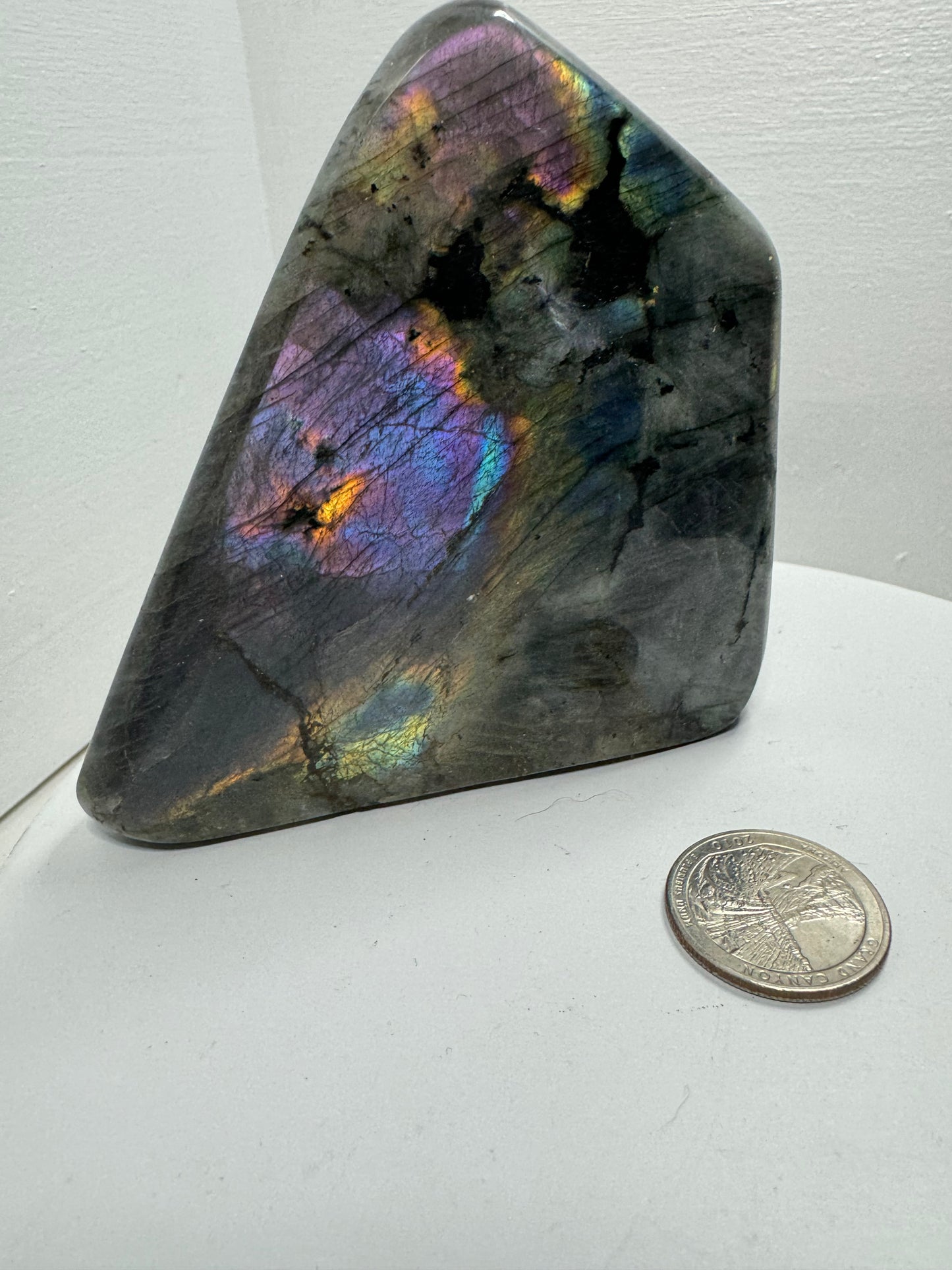 LABRADORITE FREEFORM-intuition, protection, and spiritual awakening