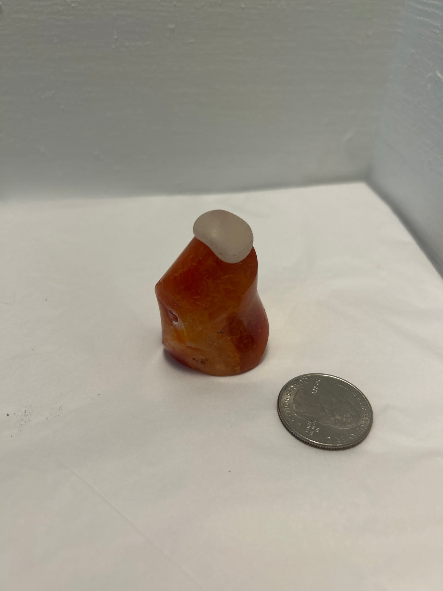 CARNELIAN FLAME-vitality, courage, creativity