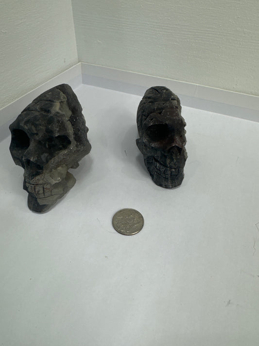 SPHALERITE CLUSTER SKULL - Energy, Grounding,  Transformation