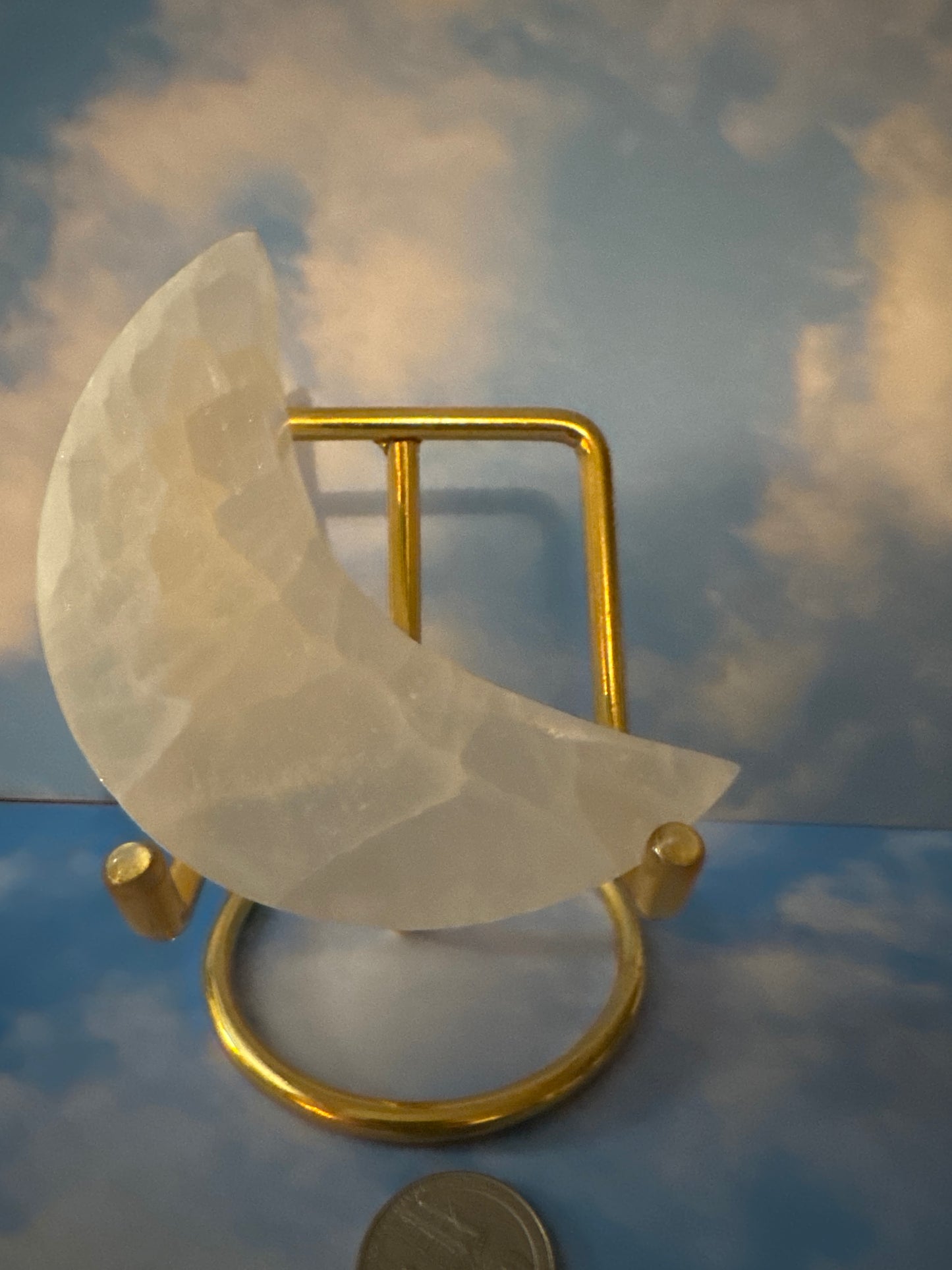 SELENITE MOONS-Serenity, Intuition, Lunar Energy