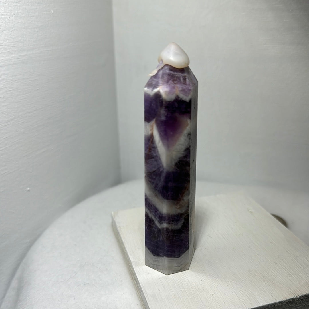 AMETHYST TOWER-peace, spiritual growth, intuition